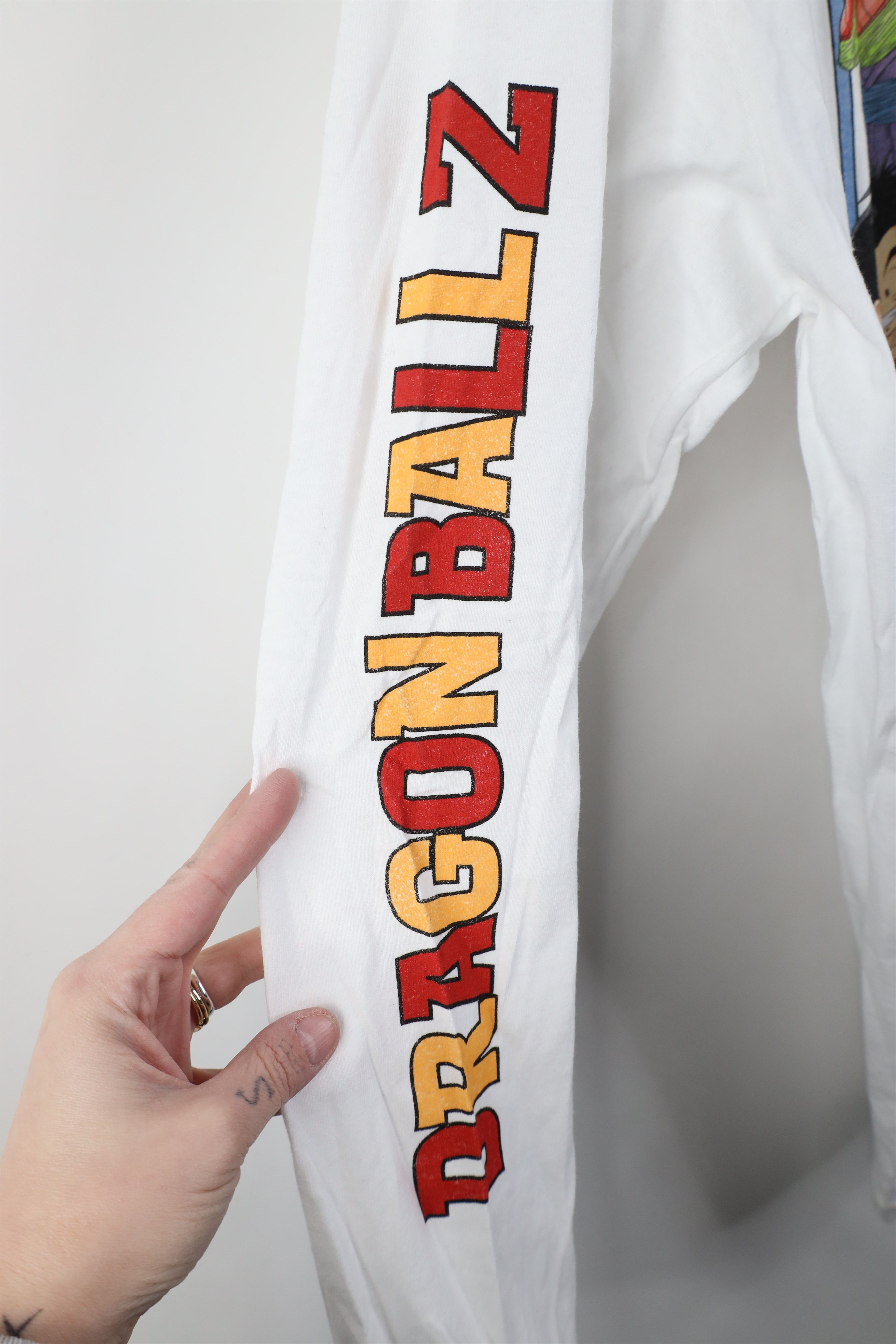 Vintage Deadstock Vintage Y2K Dragon Ball Z Spell Out Anime T-Shirt Size US XL / EU 56 / 4 - 9 Thumbnail