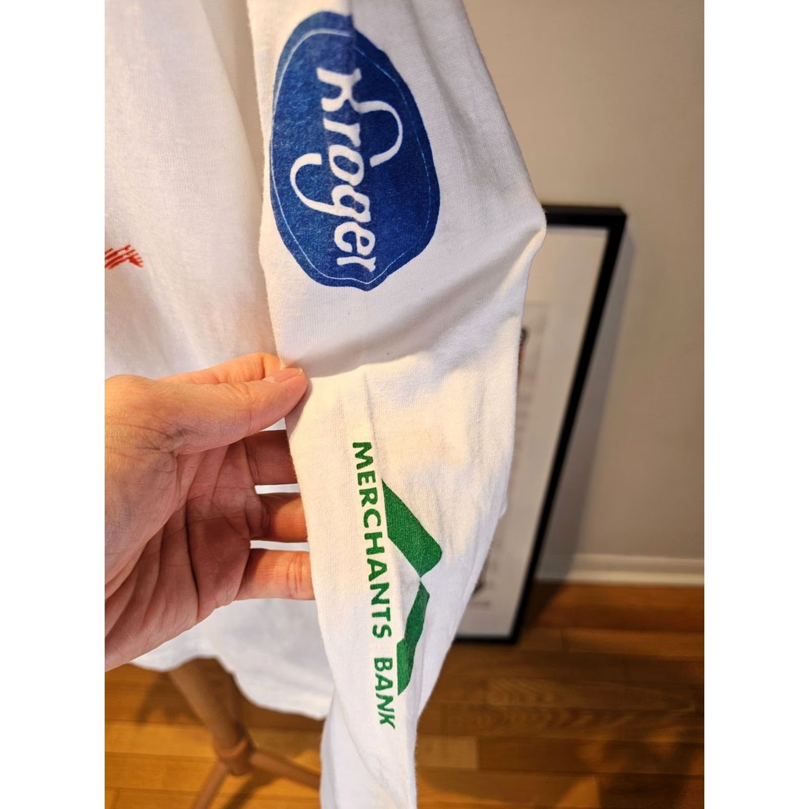 Logo 7 VINTAGE Logo 7 87' 500 MINI MARATHON FESTIVAL SINGLE STITCH WHITE LONG SLEEVE T-SHIRT XL Men Shirt Size US XL / EU 56 / 4 - 6 Thumbnail