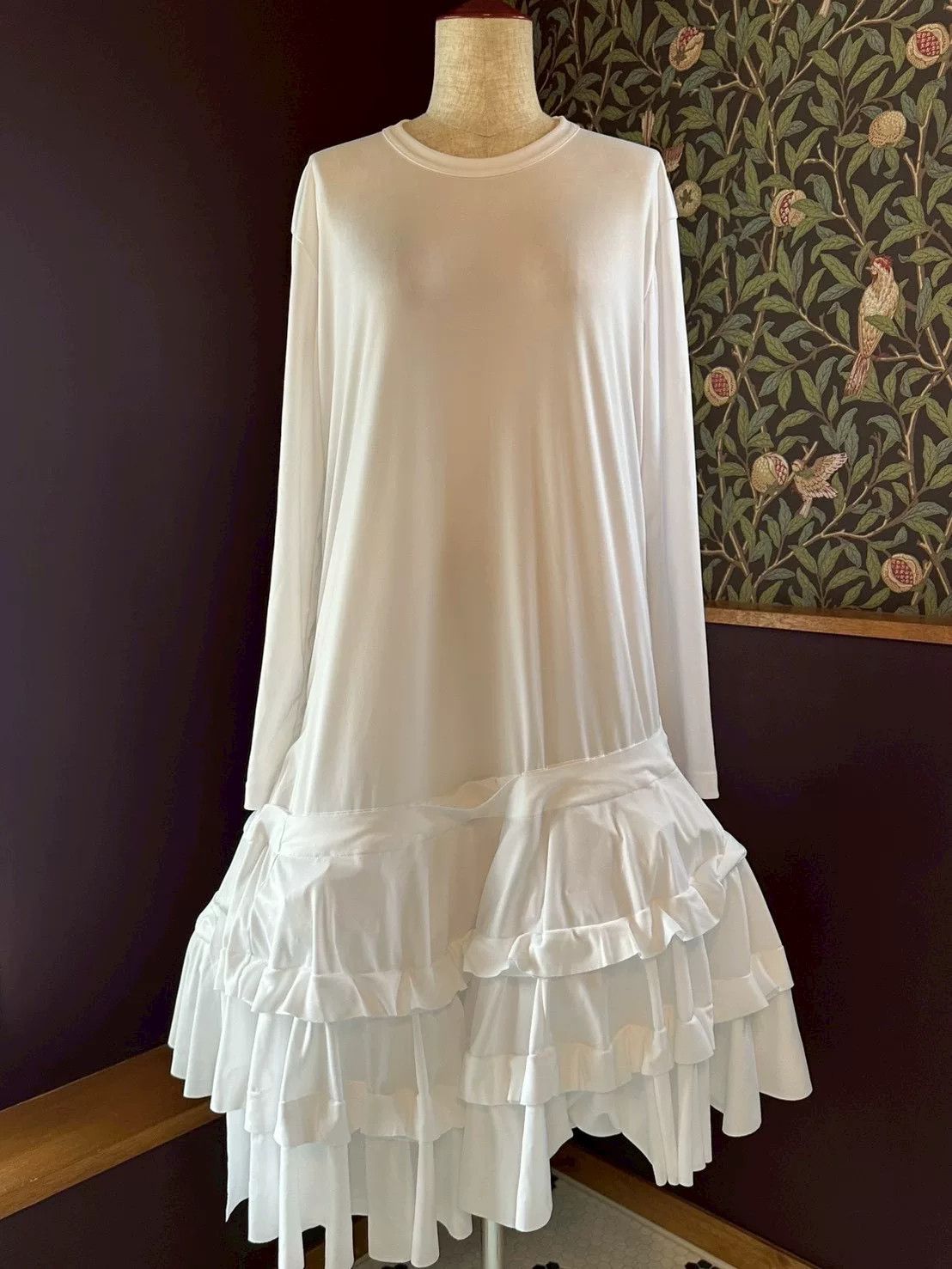Comme des Garcons COMME des GARÇONS White Layered Dress Size M / US 6-8 / IT 42-44 - 1 Thumbnail
