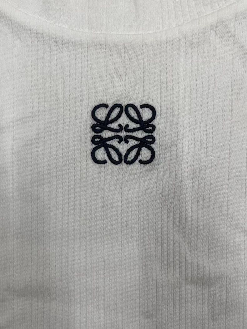 Loewe LOEWE Logo printed short sleeve cut short jacket Size M / US 6-8 / IT 42-44 - 3 Thumbnail