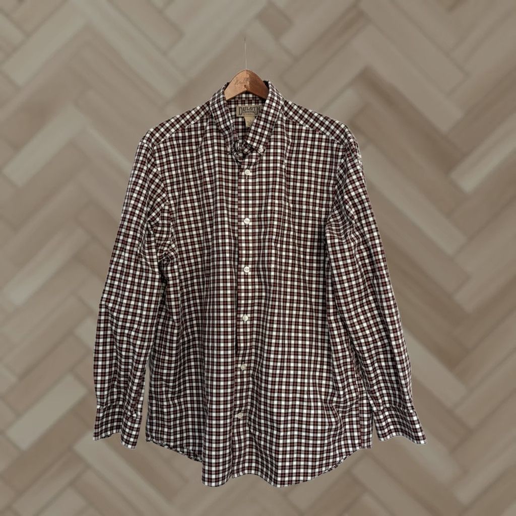 Vintage Duluth Shirt Mens Flannel Plaid Long Sleeve Red Green L Size US L / EU 52-54 / 3 - 1 Thumbnail