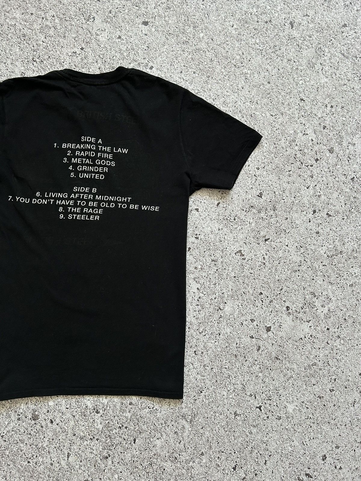 Band Tees × Vintage Vintage 00s Judas Priest British Steel Rock Band T-Shirt Size US S / EU 44-46 / 1 - 8 Thumbnail