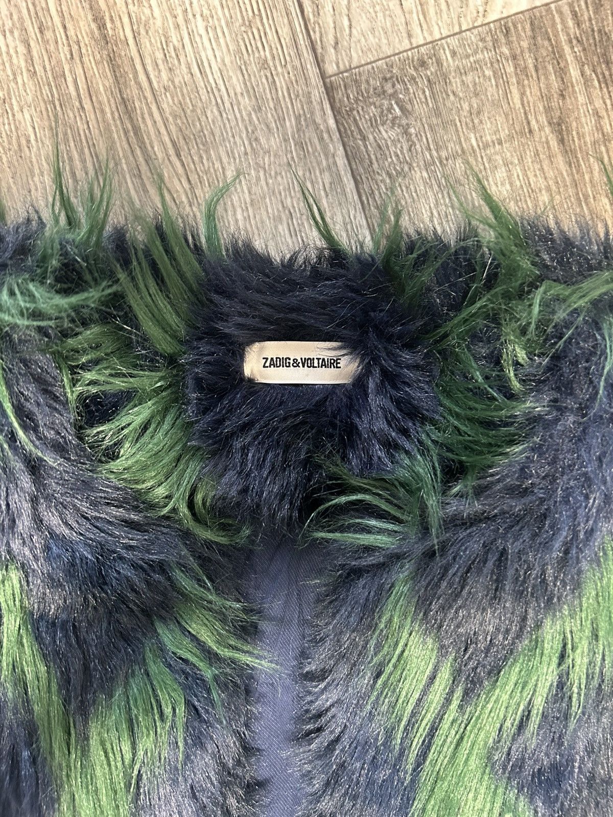 Vintage × Zadig & Voltaire Zadig & Voltaire "Louisy" faux fur jacket Size S / US 4 / IT 40 - 2 Thumbnail