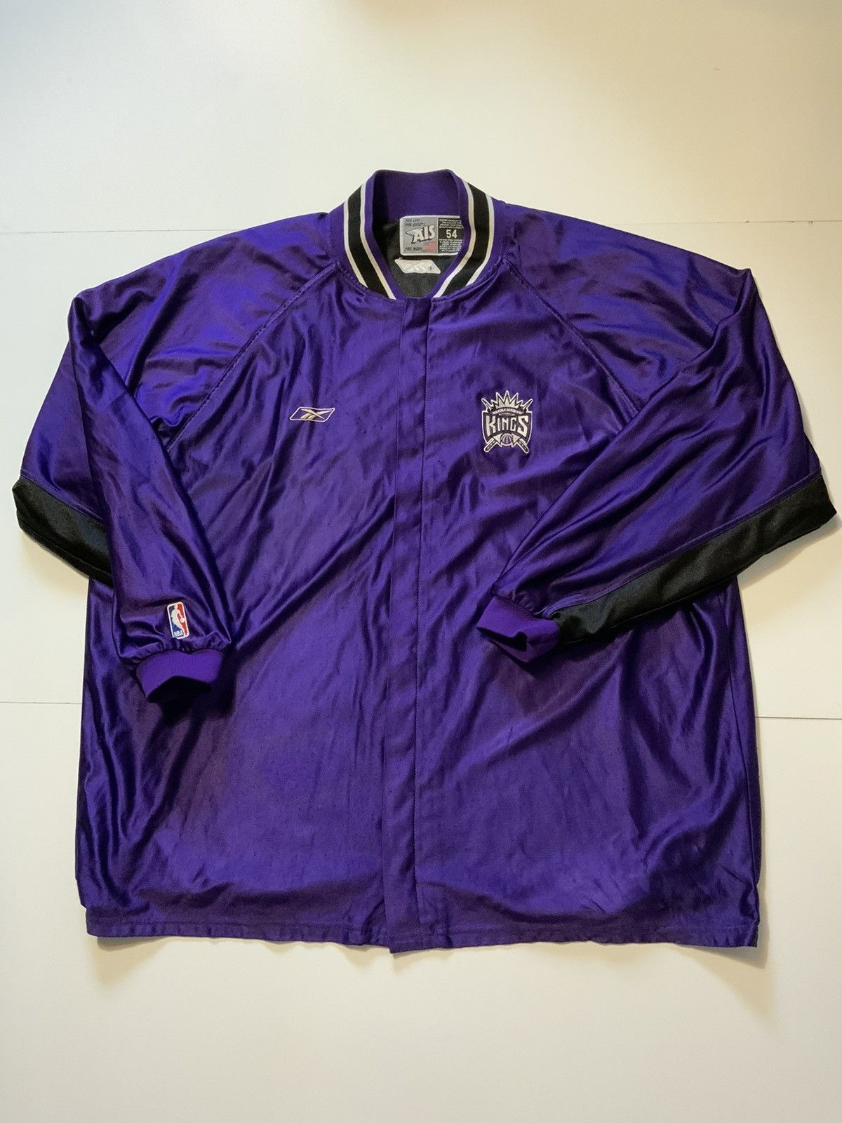 NBA × Reebok × Vintage VTG Sacramento Kings Player Issue Warm Up Shooting Jacket Size US XXL / EU 58 / 5 - 2 Thumbnail