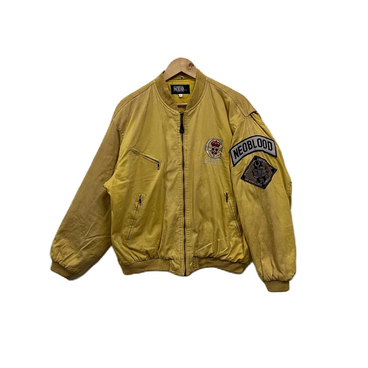 image of If Six Was Nine x Vintage Neoblood Tokyo Jacket in Mustard, Men's (Size Medium)