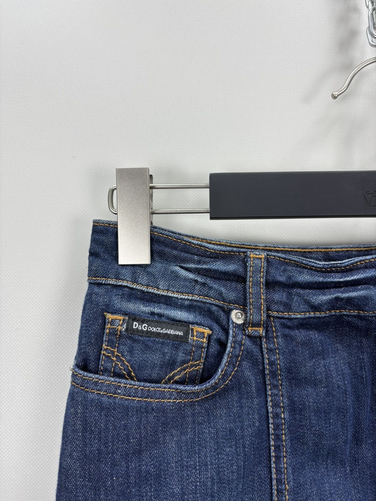 Designer × Dolce & Gabbana Womens denim skirt Dolce Gabbana Size 29 Color Blue Size 25" / US 0 / IT 36 - 4 Thumbnail