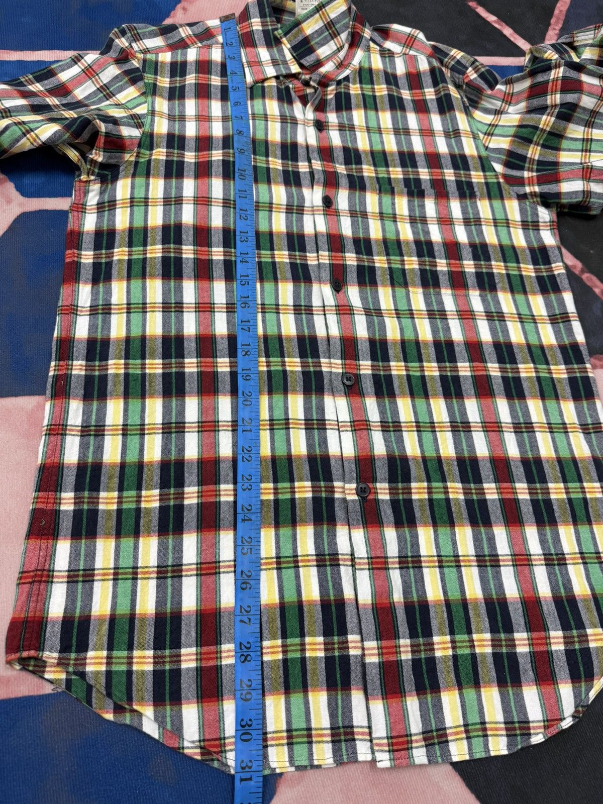 agnes b. Vintage Agnes B Patchwork look A like Shirt Size US M / EU 48-50 / 2 - 6 Thumbnail