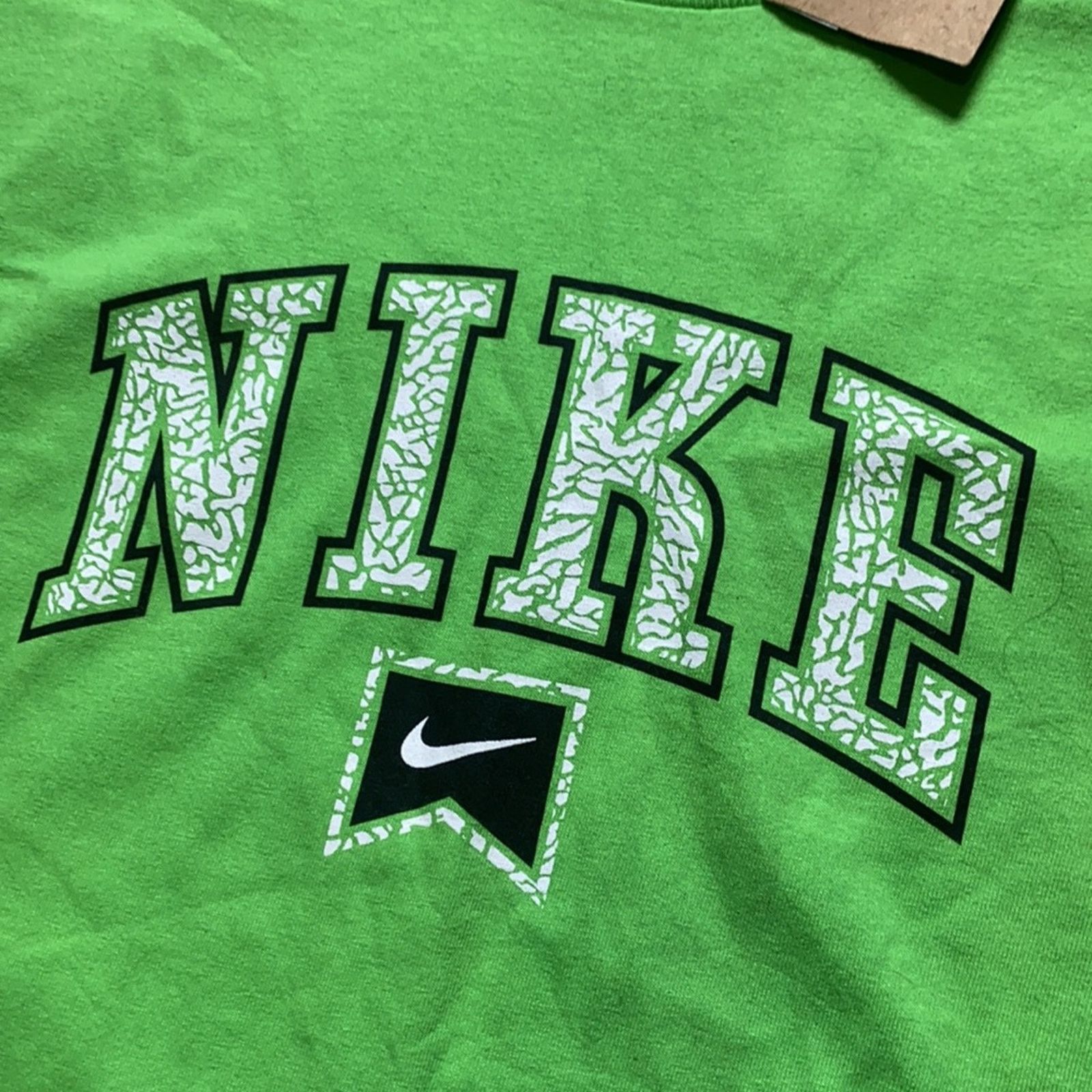 Nike 2012 Nike Center Swoosh Spell Out Cement Elephant Print Size US XL / EU 56 / 4 - 2 Thumbnail