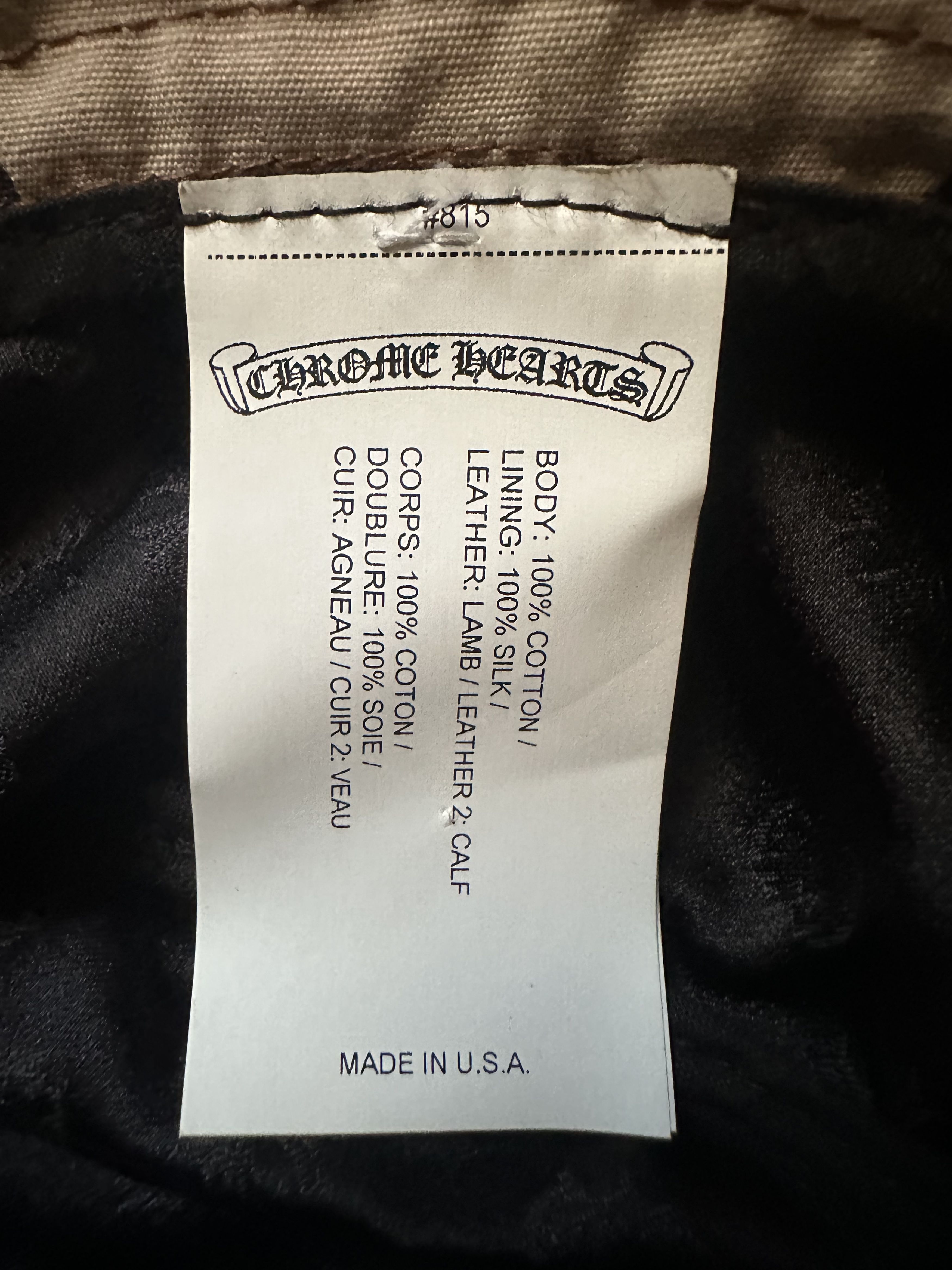 Chrome Hearts Chrome Hearts Matty Boy Camo Sex Records Bucket Hat Size ONE SIZE - 6 Thumbnail