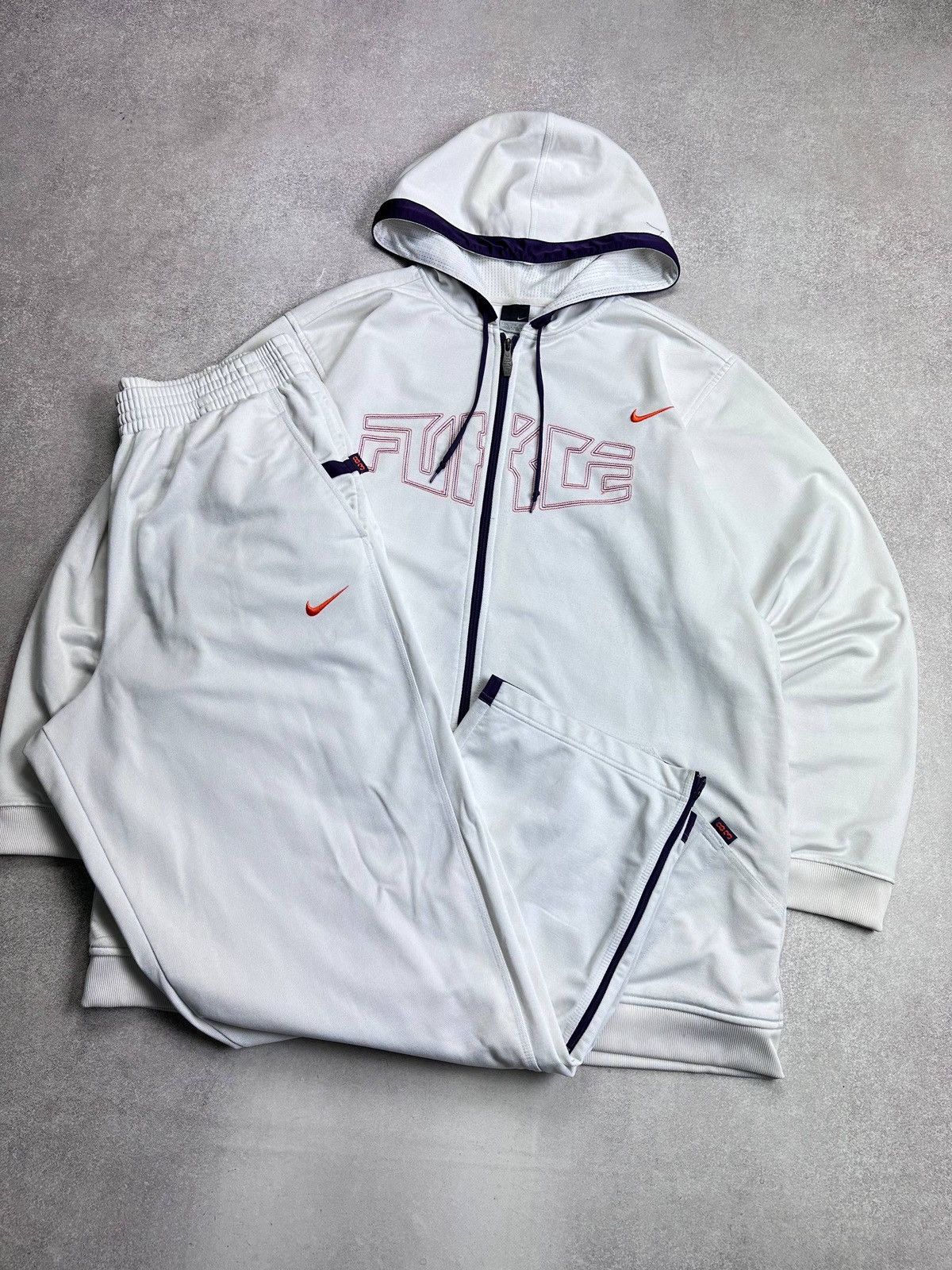 Nike Vintage Nike Force NBA Baggy Tracksuit Y2K XXL Size US XXL / EU 58 / 5 - 2 Thumbnail