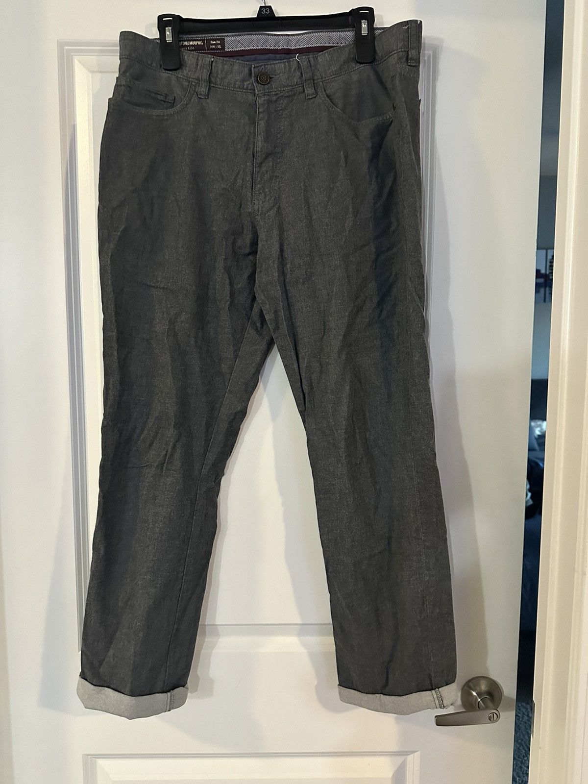 Johnston & Murphy Johnston & Murphy Mens Pants Size US 34 / EU 50 - 1 Thumbnail
