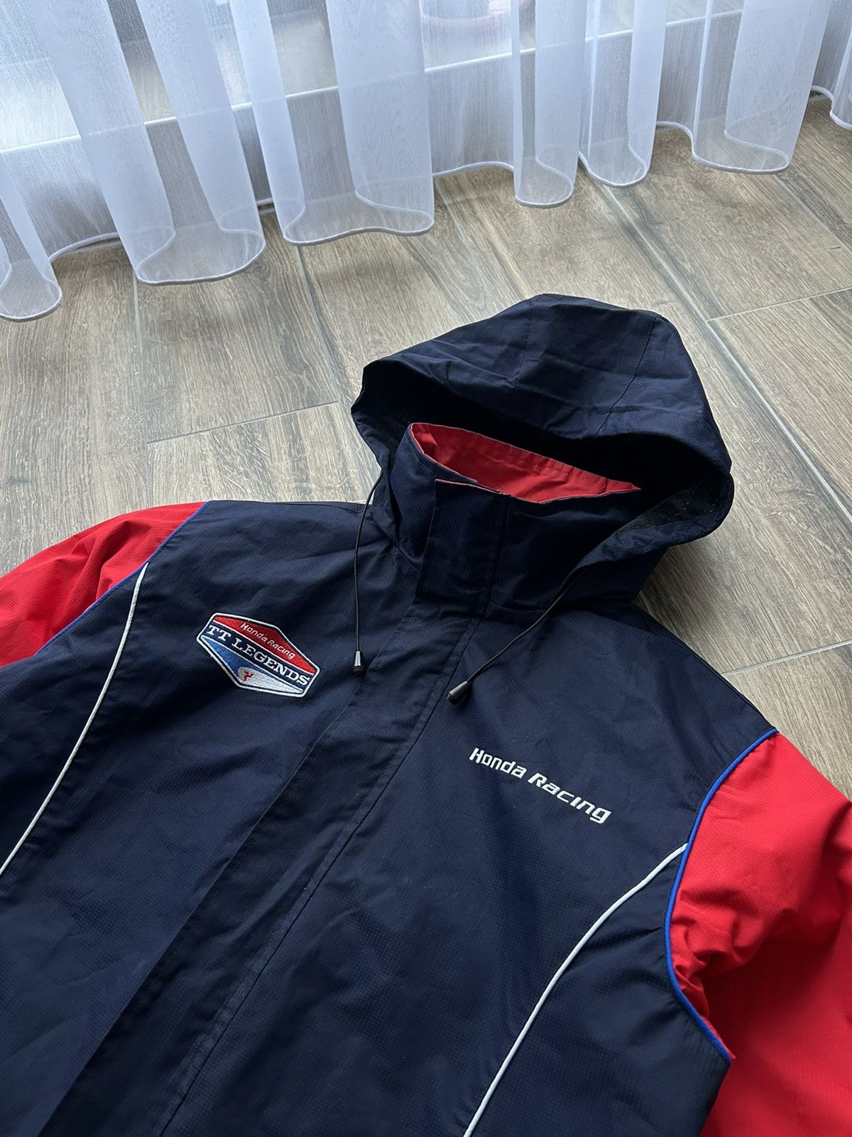 Honda × NASCAR Vintage Honda Racing TT Legends Rare jacket mens Size US M / EU 48-50 / 2 - 4 Thumbnail