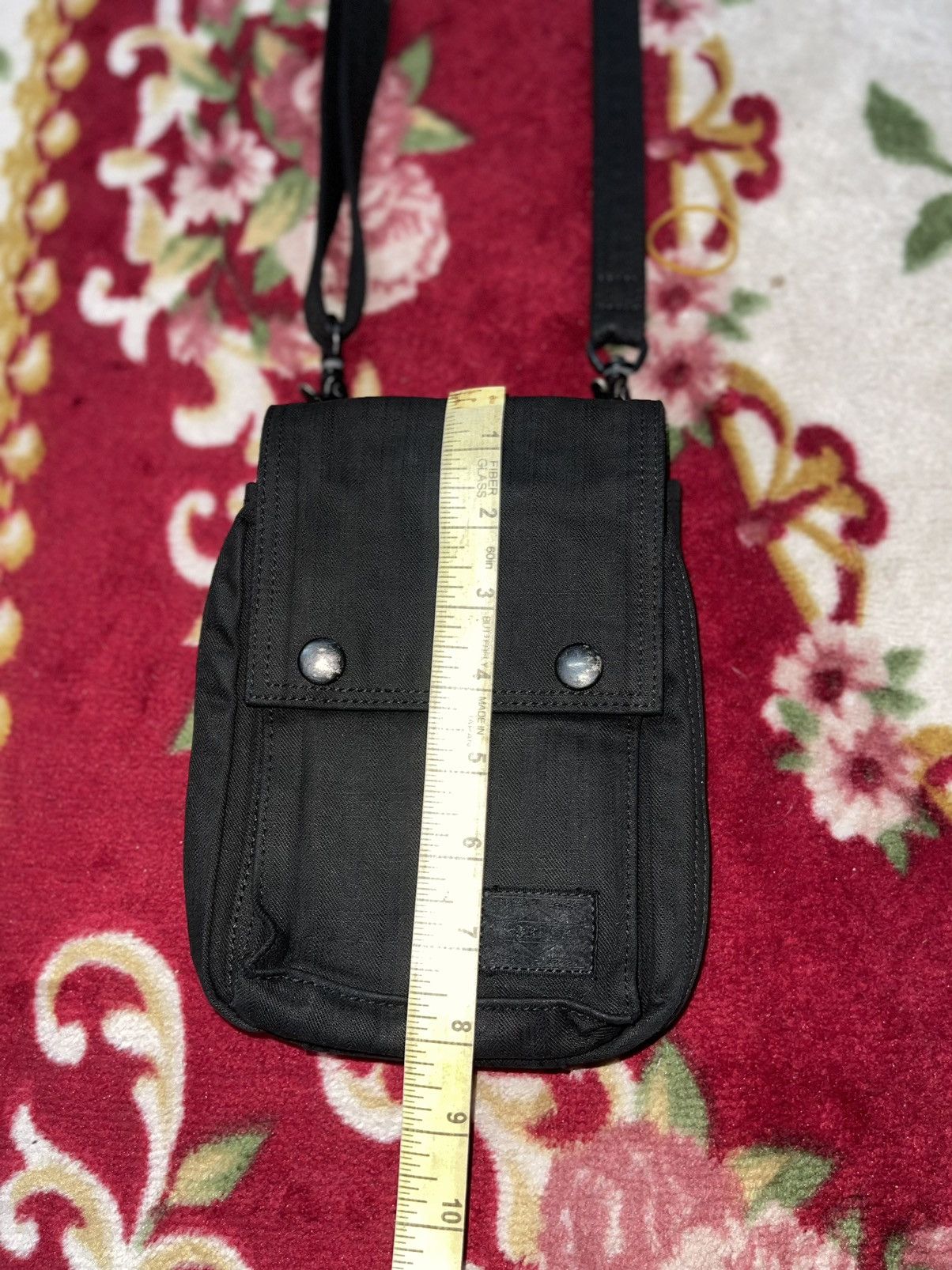 Japanese Brand × Porter Porter Shoulder Bag Indigo Black Denim Size ONE SIZE - 2 Thumbnail