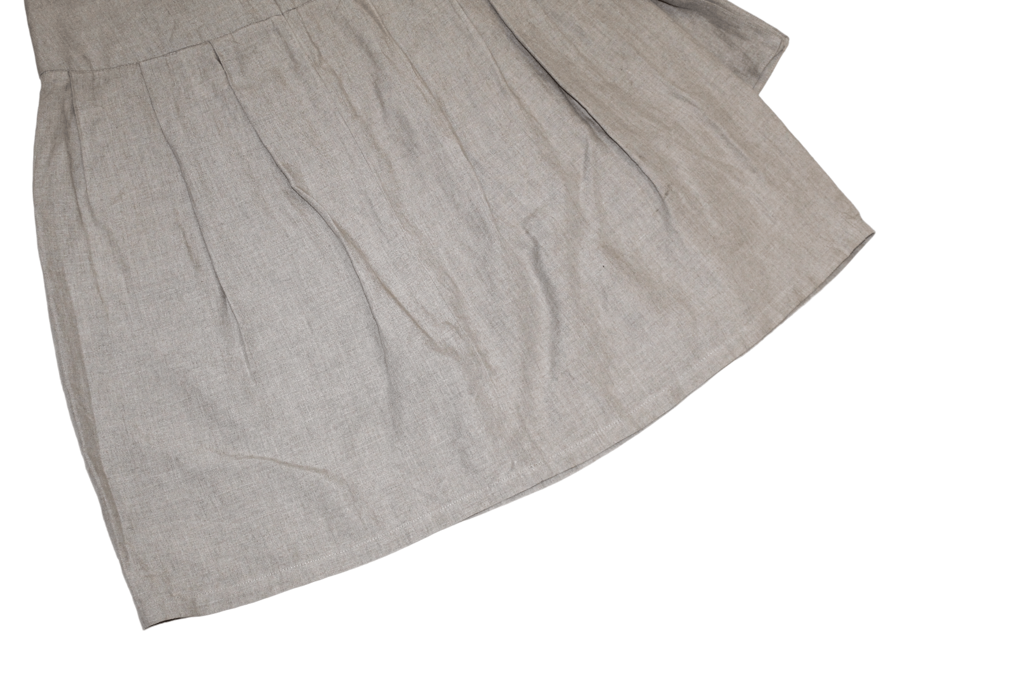 Ivan Grundahl Ivan Grundahl Linen Pleated Cargo Patch Pockets Skirt Size 32" / US 10 / IT 46 - 10 Thumbnail