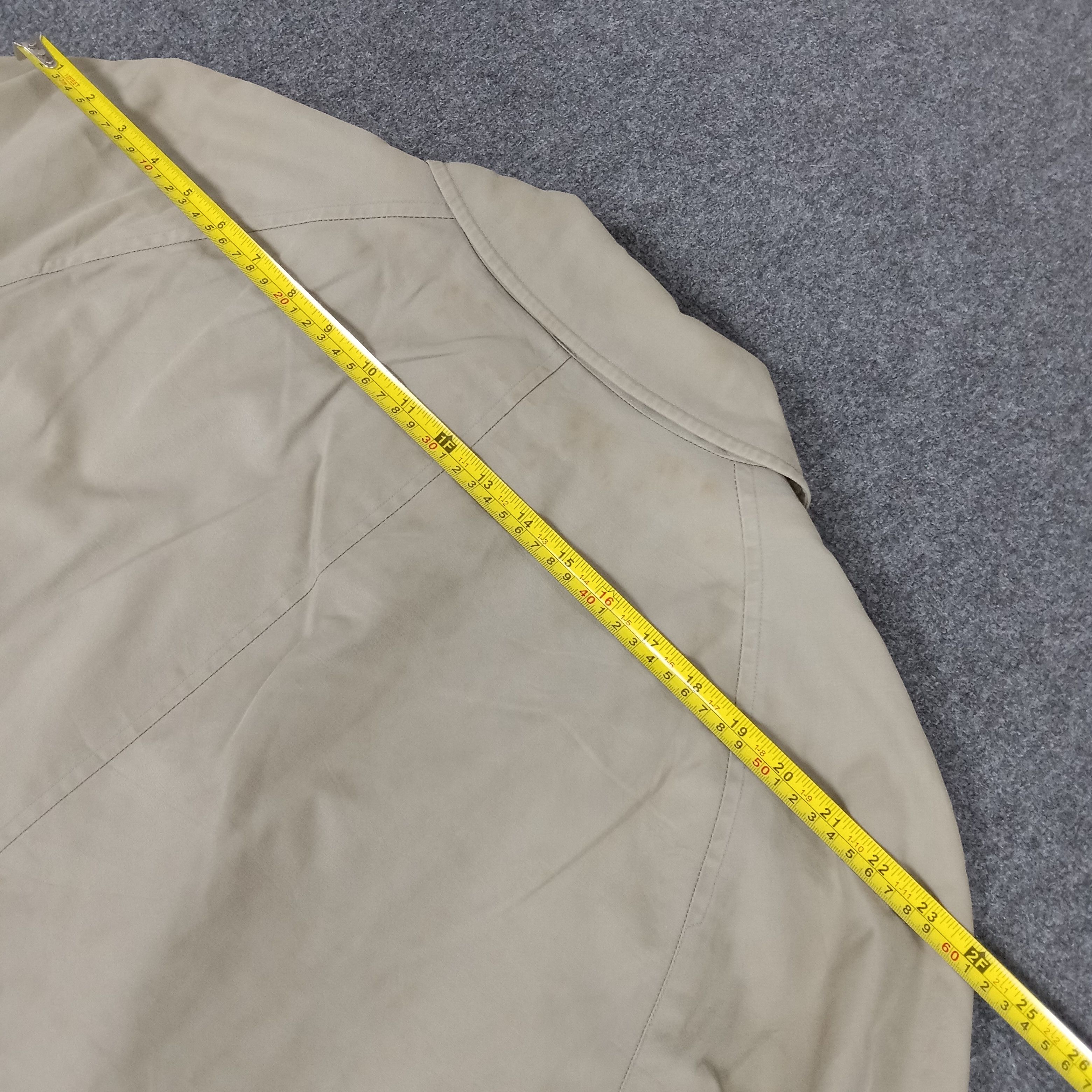 Burberry × Vintage Burberry Italian Brand Trench Coat Jacket Size US XL / EU 56 / 4 - 6 Thumbnail
