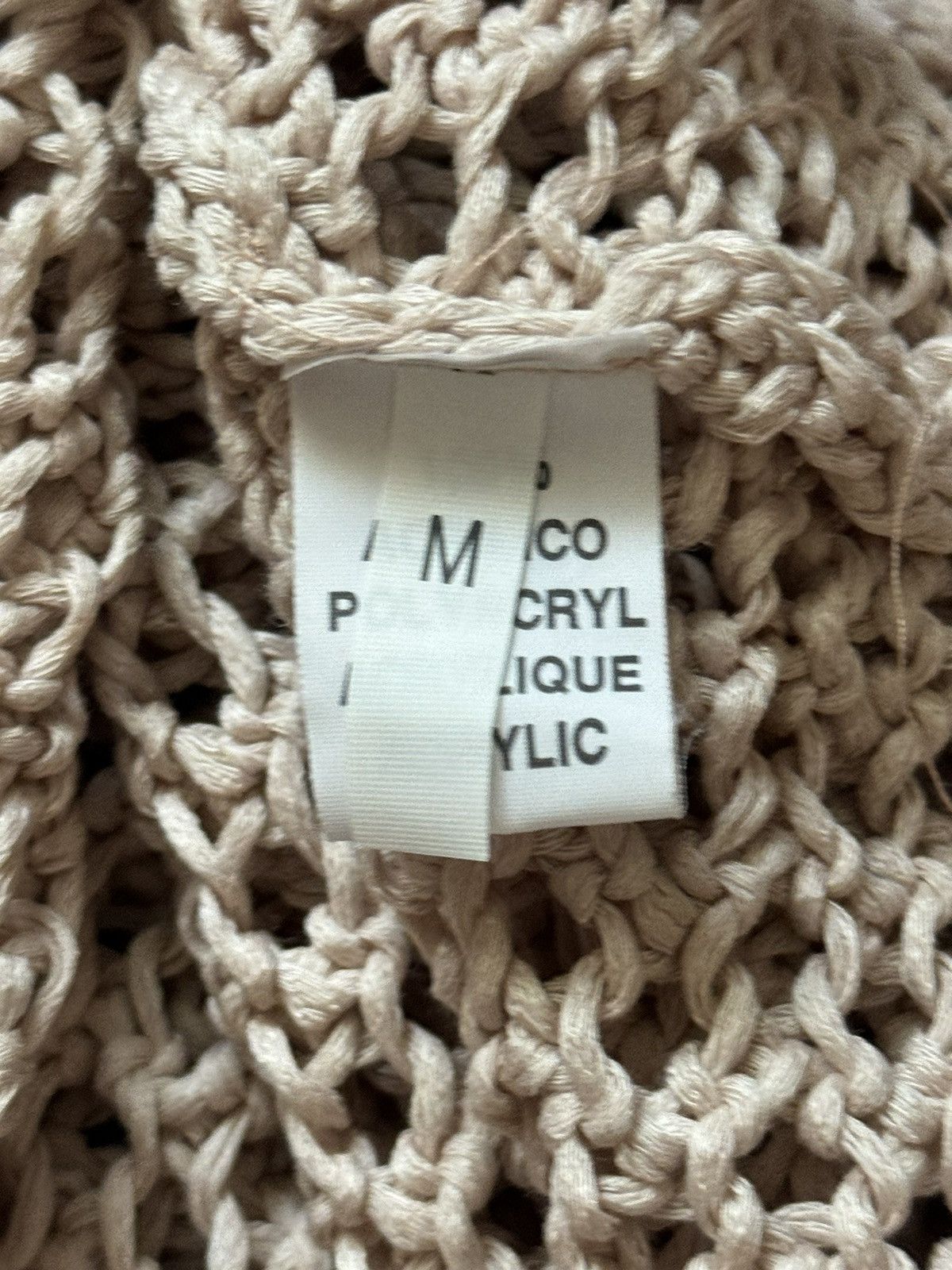 Other Provocation M mesh sweater knitwear knit pullover chaimail Size M / US 6-8 / IT 42-44 - 9 Thumbnail