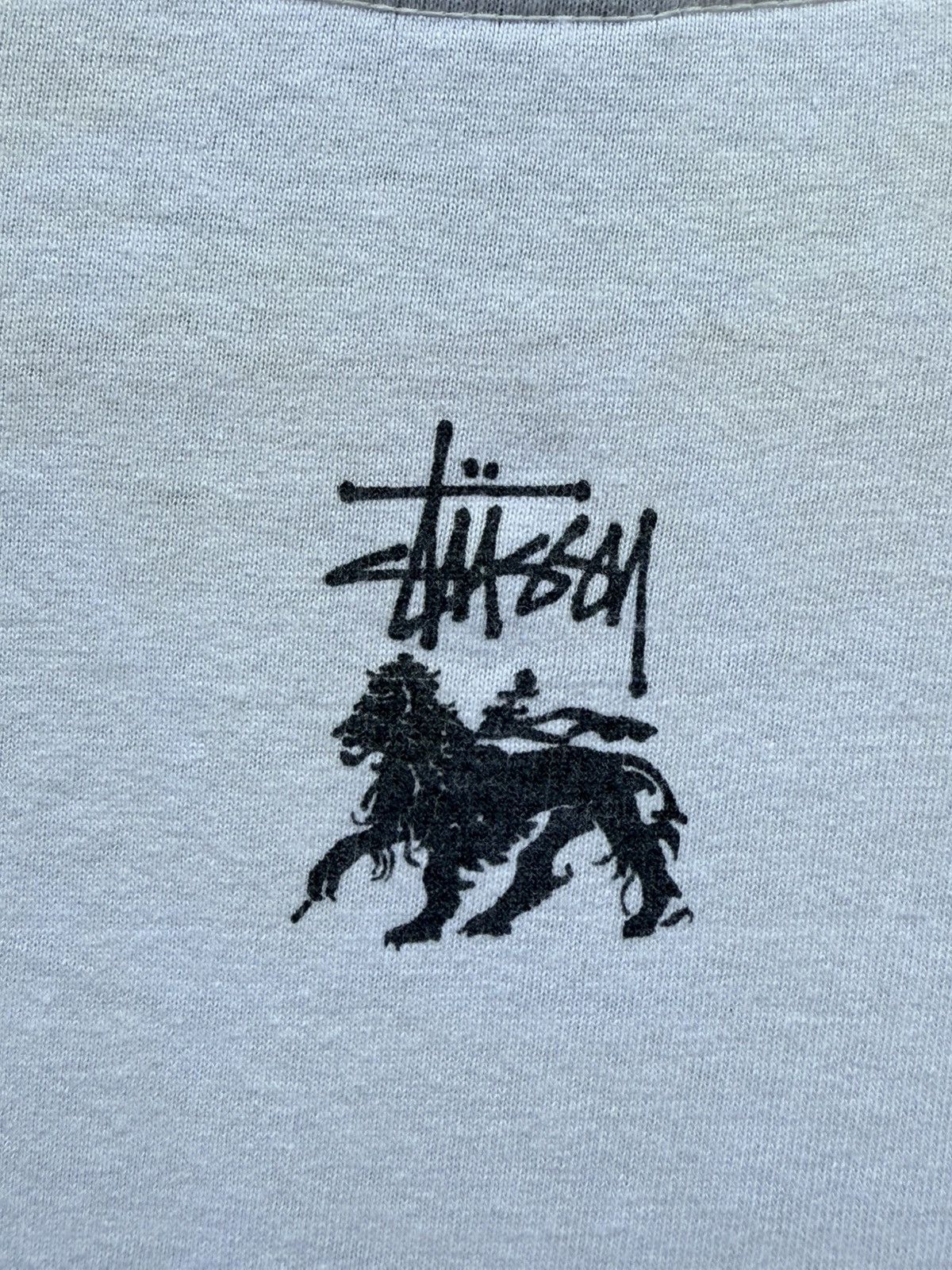 Stussy Vintage STUSSY “One World One Love” Rip Off Supreme Tshirt Size US M / EU 48-50 / 2 - 10 Thumbnail