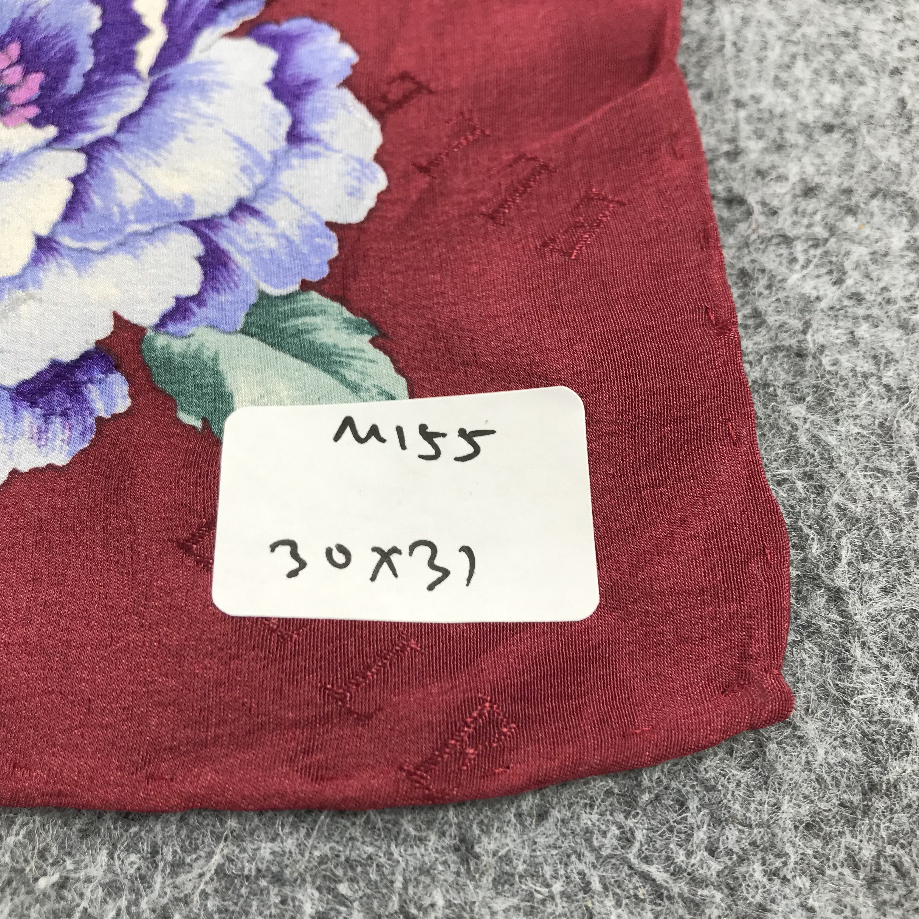 Vintage Vintage Elle Floral Silk Scarf M155 Size ONE SIZE - 5 Thumbnail