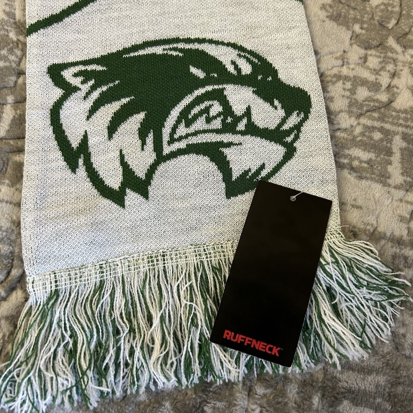 Adidas Utah Valley Wolverines Adidas Ruffneck Scarf Green/White Size ONE SIZE - 6 Thumbnail