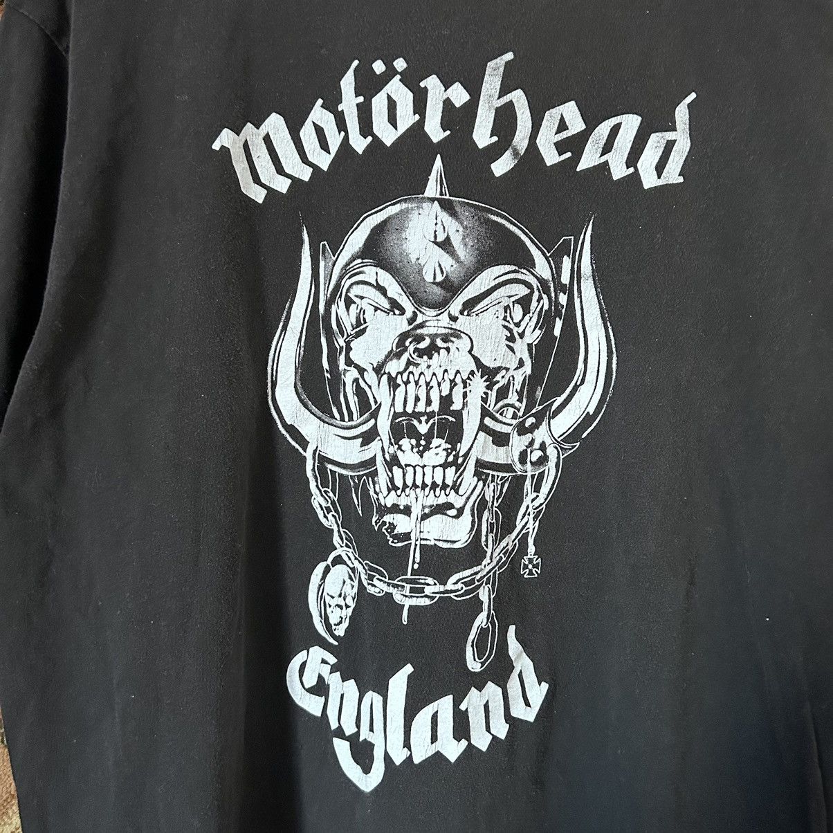 Hysteric Glamour Grail VINTAGE MOTORHEAD ENGLAND WARPING TEE BIG LOGO Size US XL / EU 56 / 4 - 4 Thumbnail