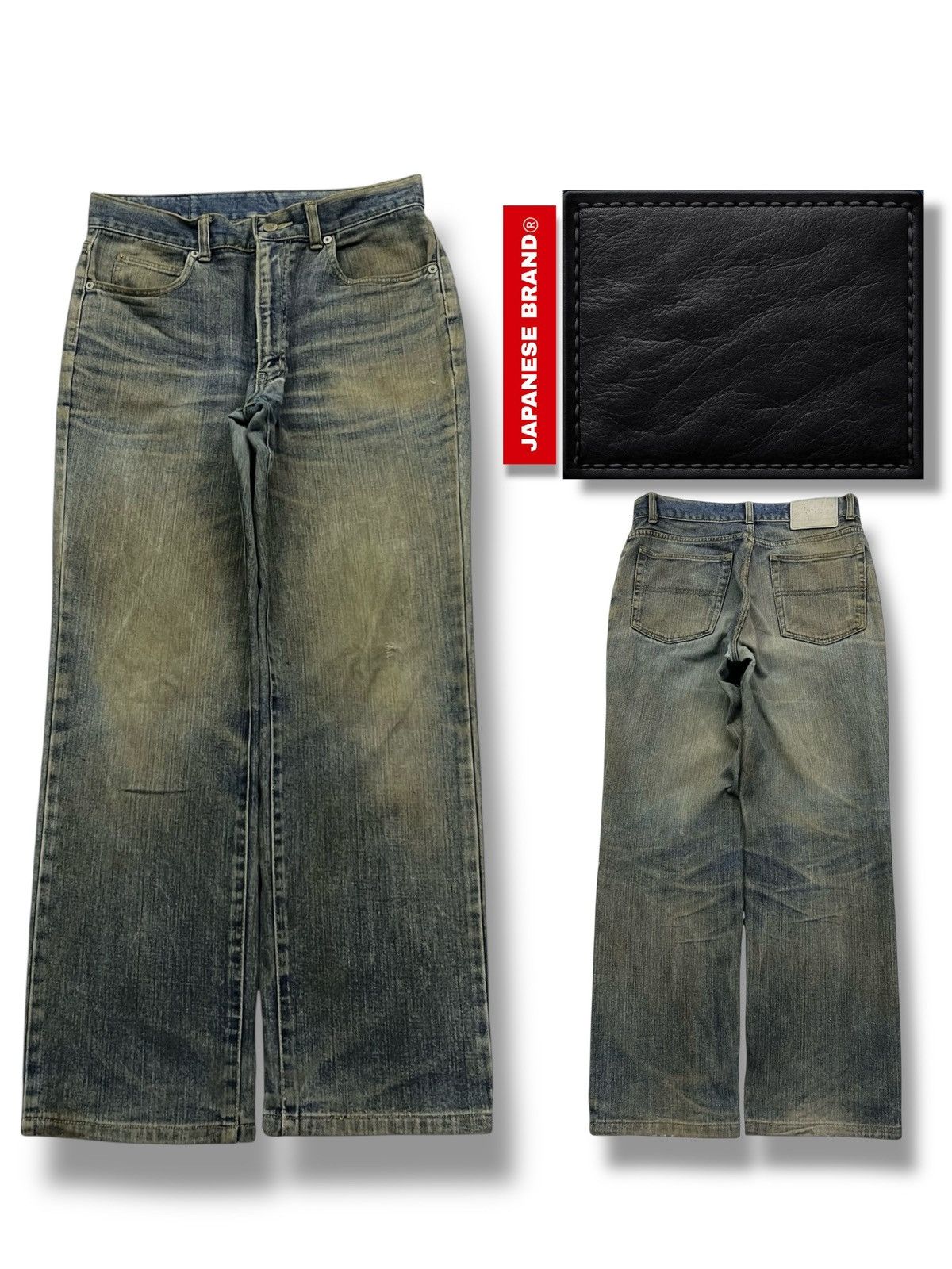 Japanese Brand × Yasuyuki Ishii Vintage DPSR Faded Mud Wash