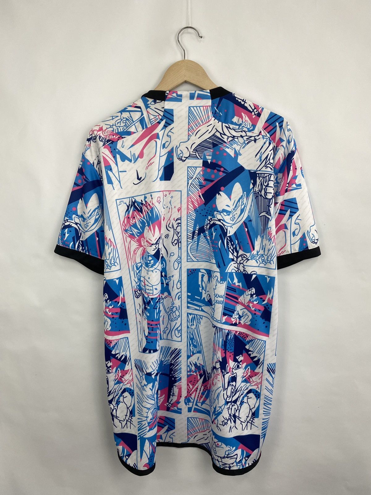 Adidas 🇯🇵 Adidas 2023 Japan JFA Dragon Ball Goku Jersey Y2K Rare Size US XXL / EU 58 / 5 - 8 Thumbnail