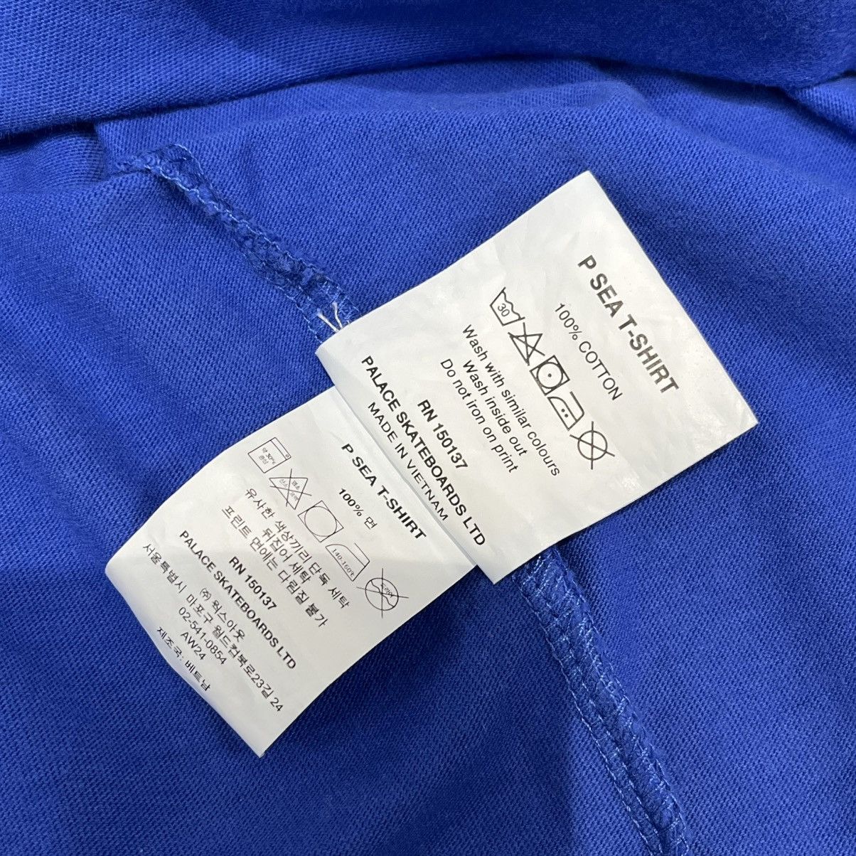 Palace Palace P Sea Tee Blue Size US M / EU 48-50 / 2 - 6 Thumbnail