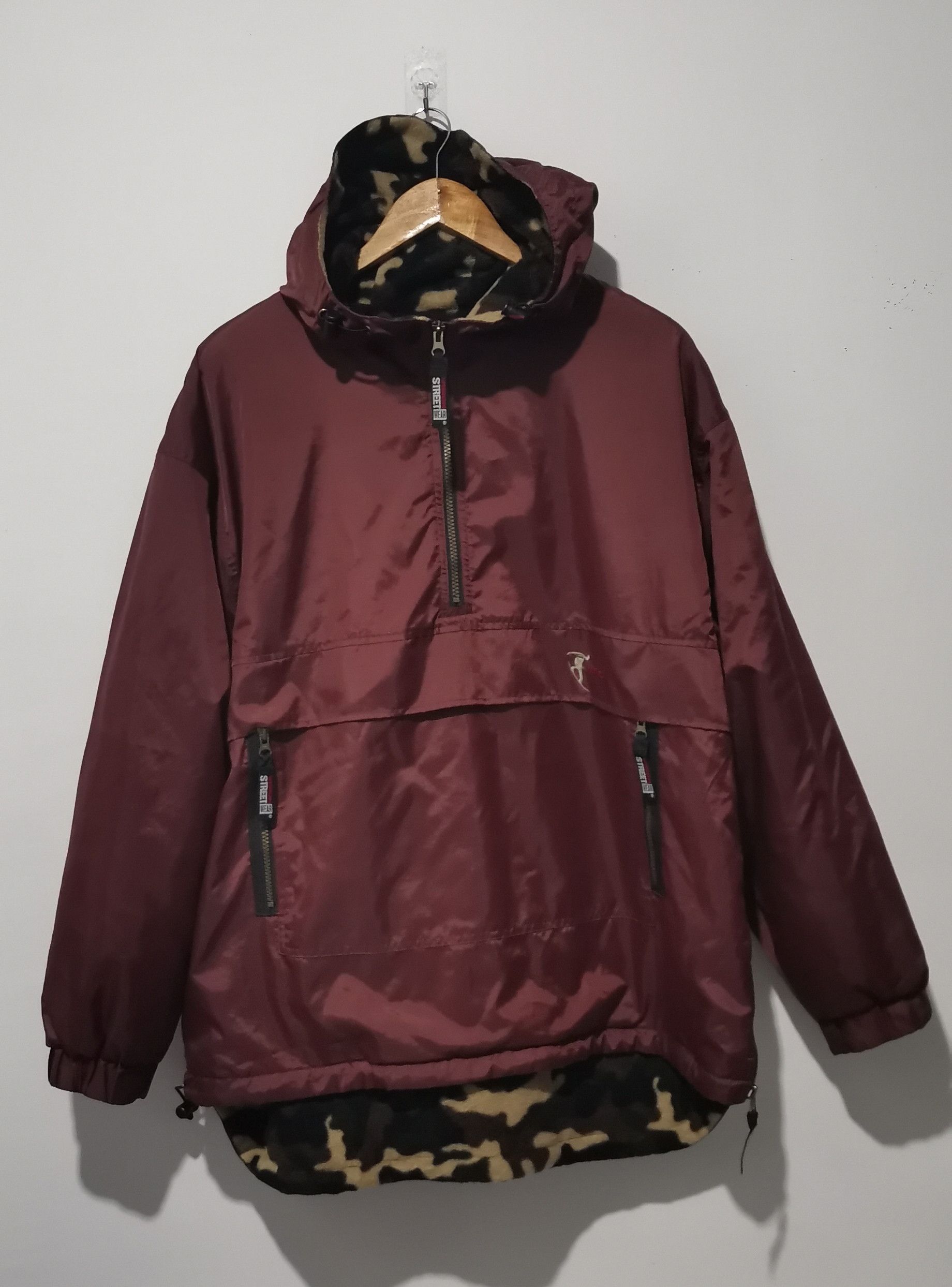 Vision Street military halfzip jacket