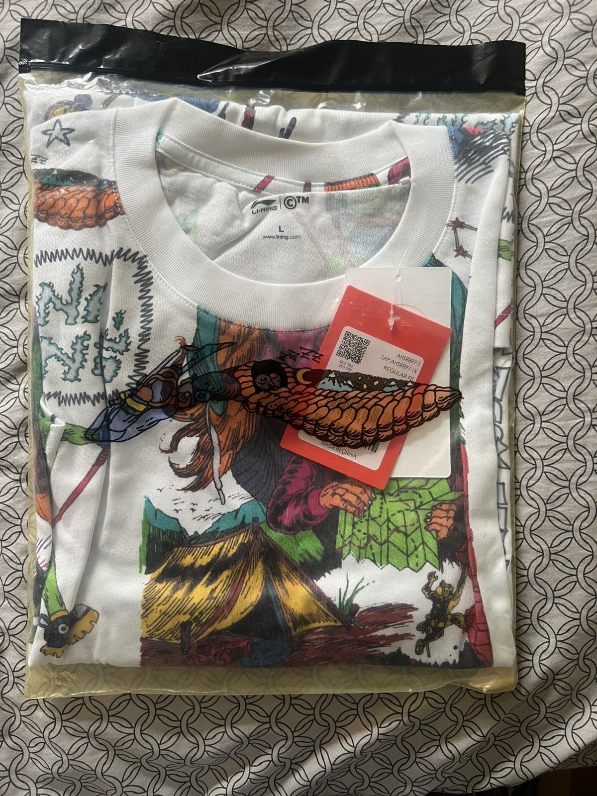 Li-Ning (Chinatown) Market x Li-ning “Find Your Way” Tee LARGE Size US L / EU 52-54 / 3 - 4 Thumbnail