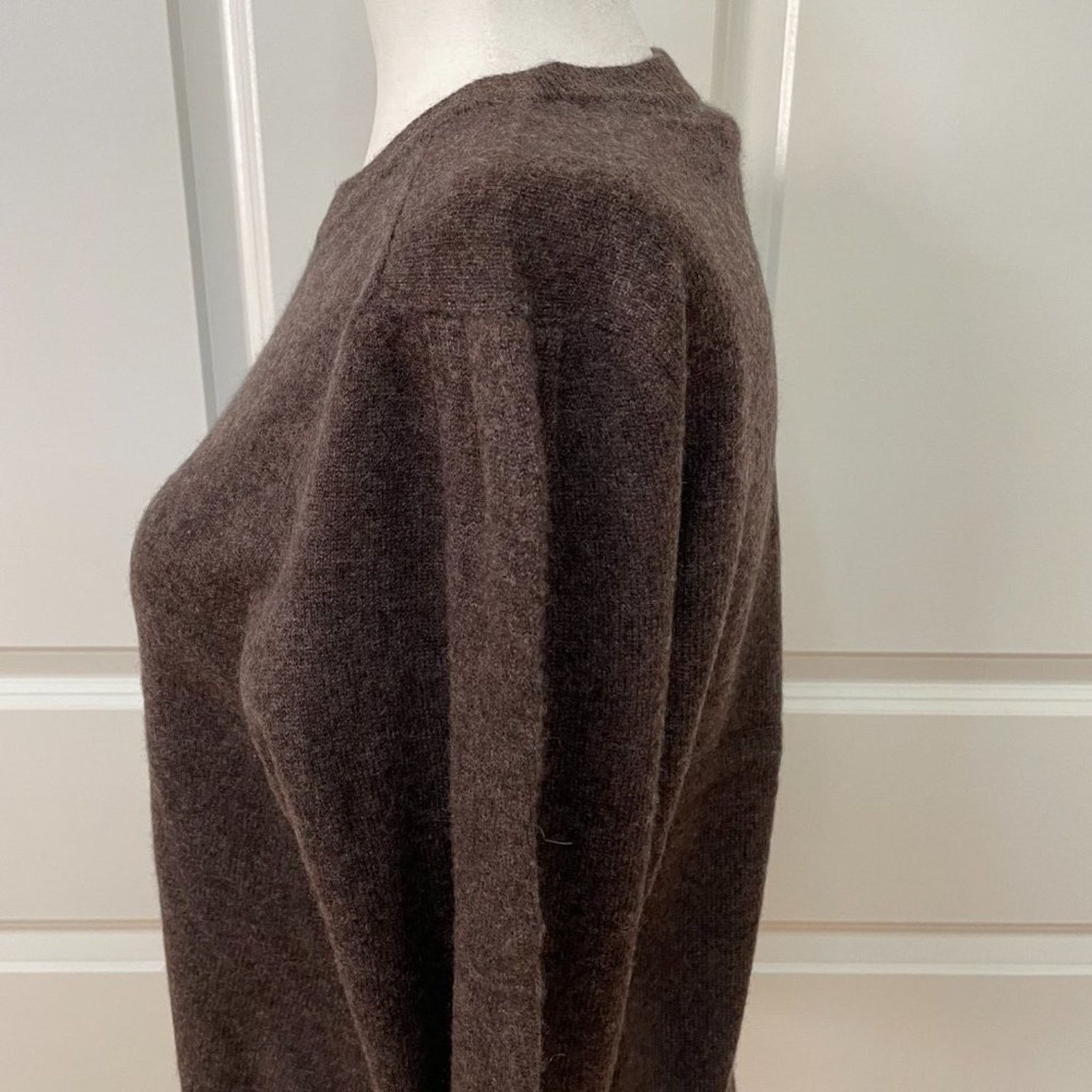 360Cashmere 360 Cashmere Melany Sweater in Dark Brown Size L / US 10 / IT 46 - 3 Thumbnail