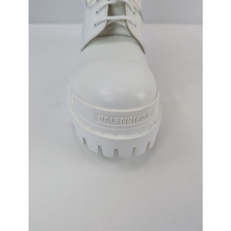Balenciaga o1rshd1 Strike L20 Boots in Optic White Size US 7 / EU 40 - 14 Thumbnail