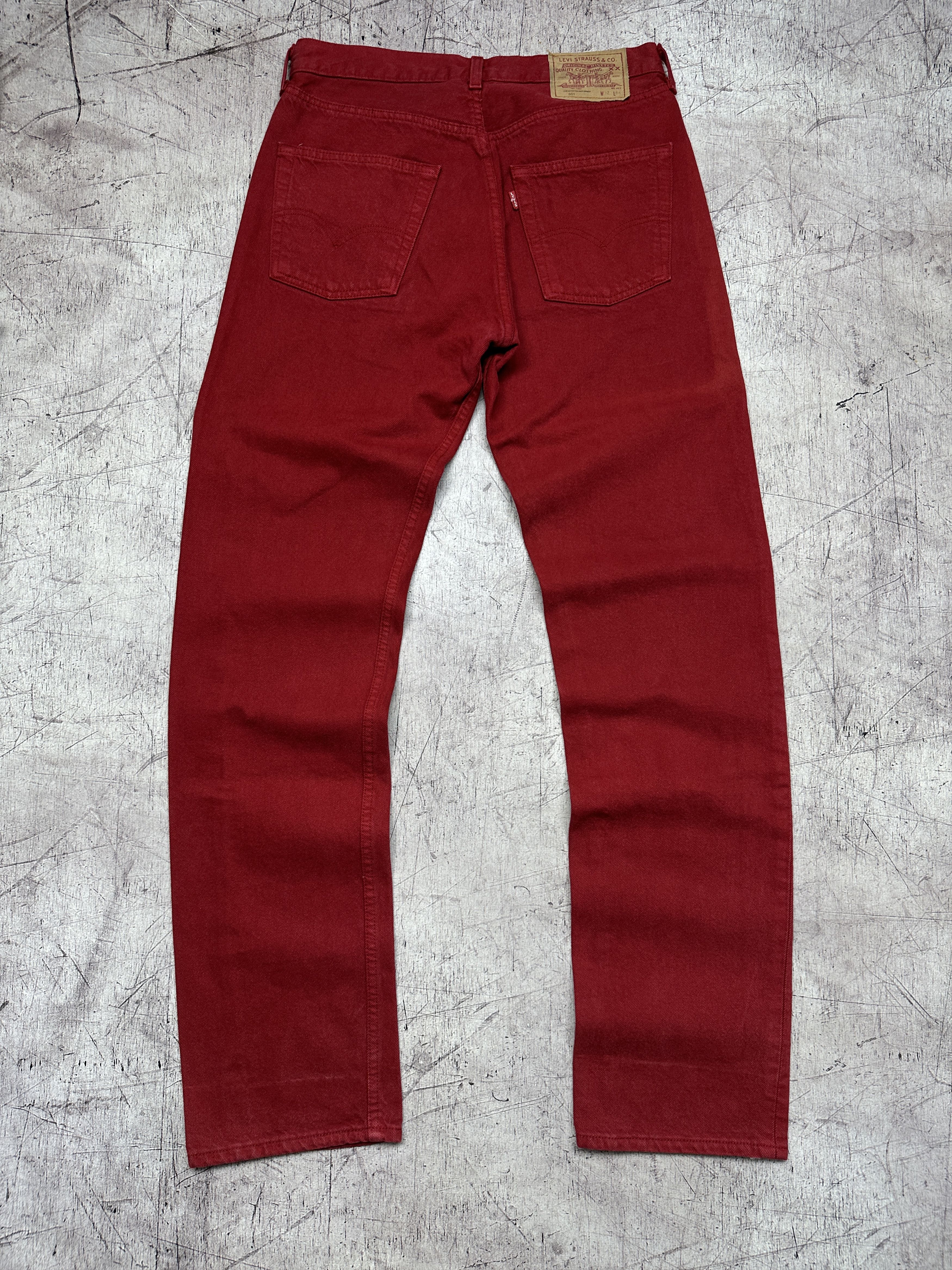 Levi's Levis 501 Vintage Mens Denim Pants Jeans Size US 32 / EU 48 - 1 Thumbnail