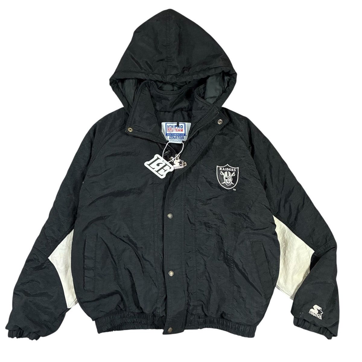 Starter Oakland Raiders Starter NFL American Football Jacket Size L Size L / US 10 / IT 46 - 2 Thumbnail