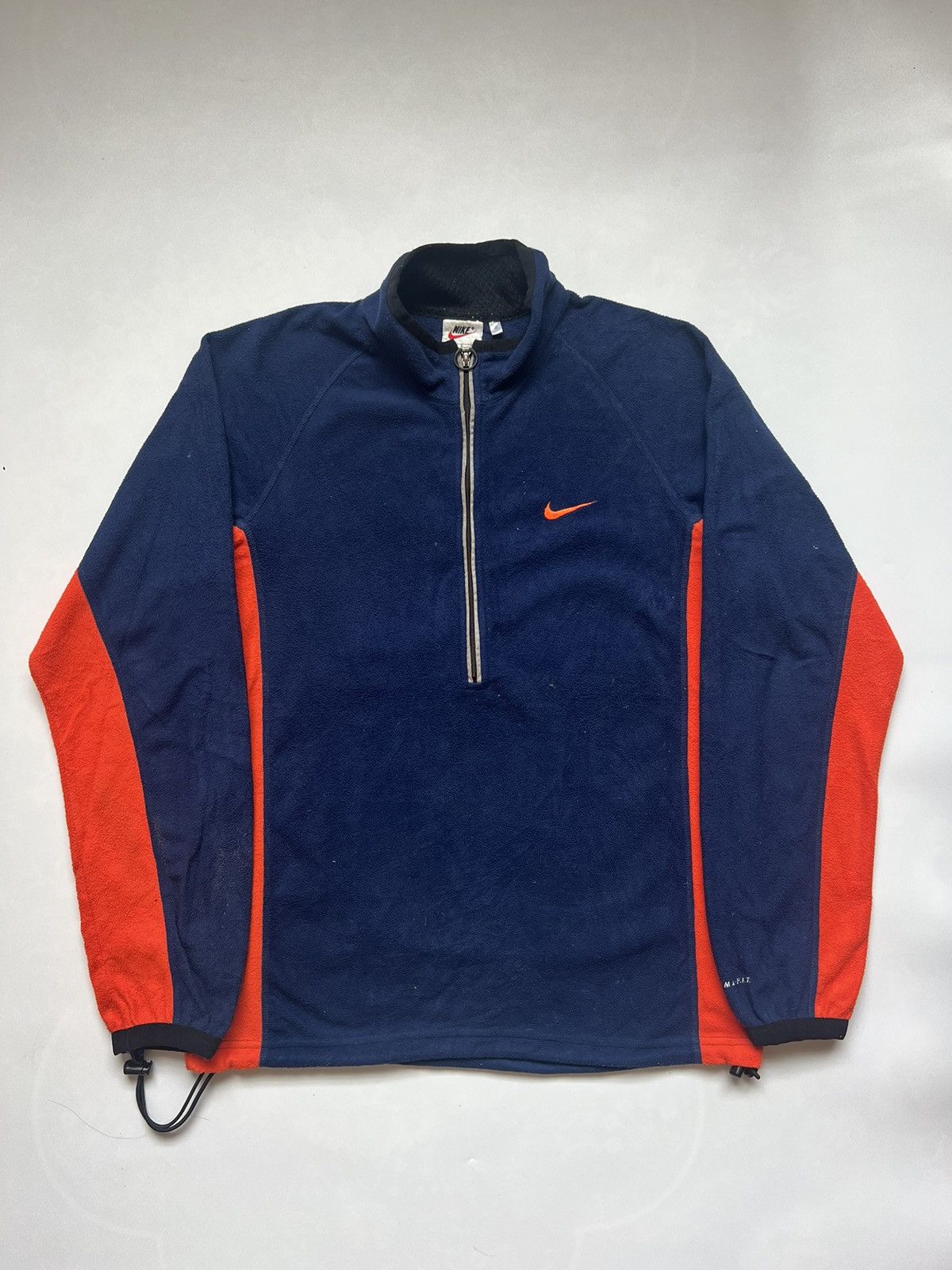 90's Nike x Thermafit Color Block Fleece Sweater