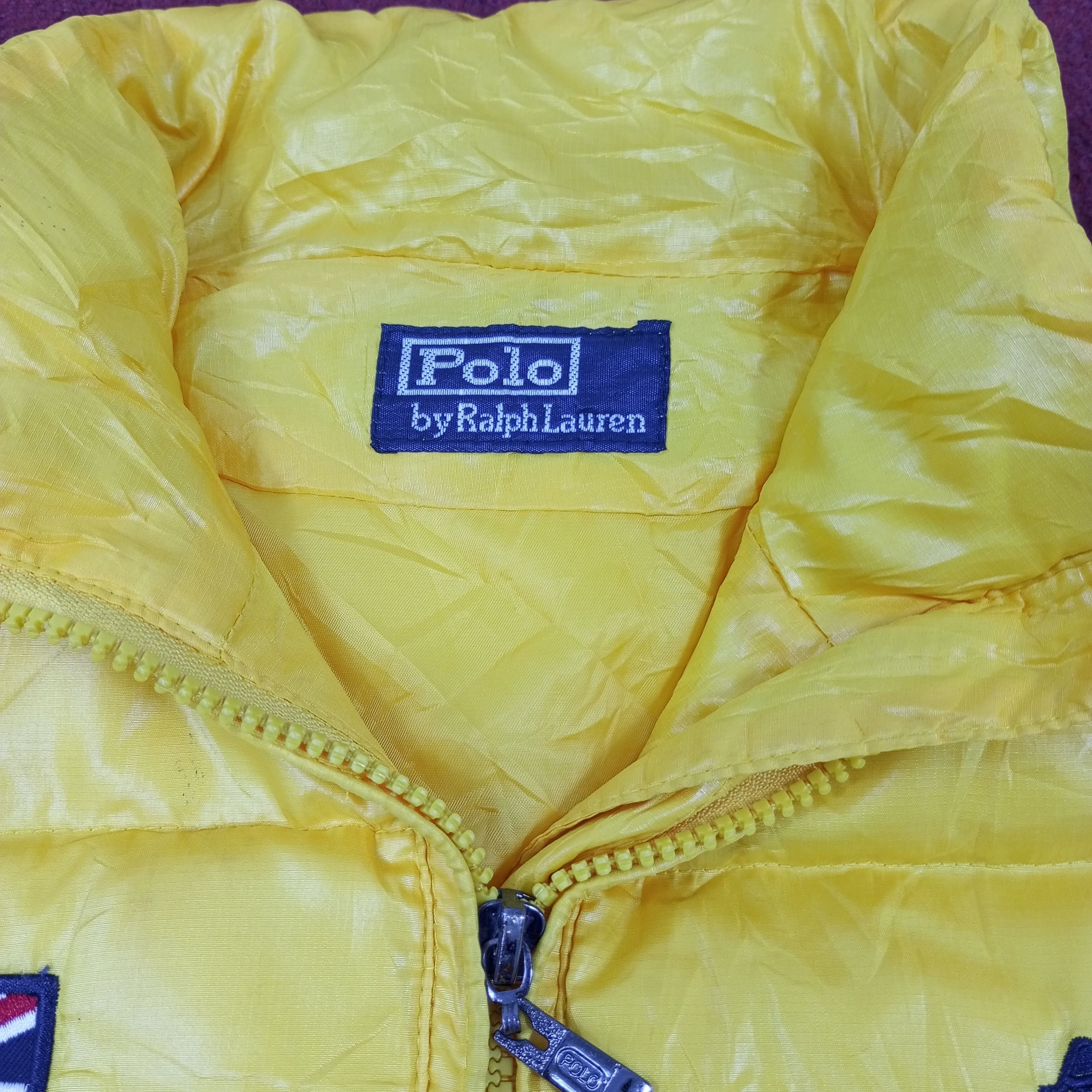 Polo Ralph Lauren × Vintage Polo By Ralph Lauren Great Britain Design Puffer Jacket Size US S / EU 44-46 / 1 - 8 Thumbnail