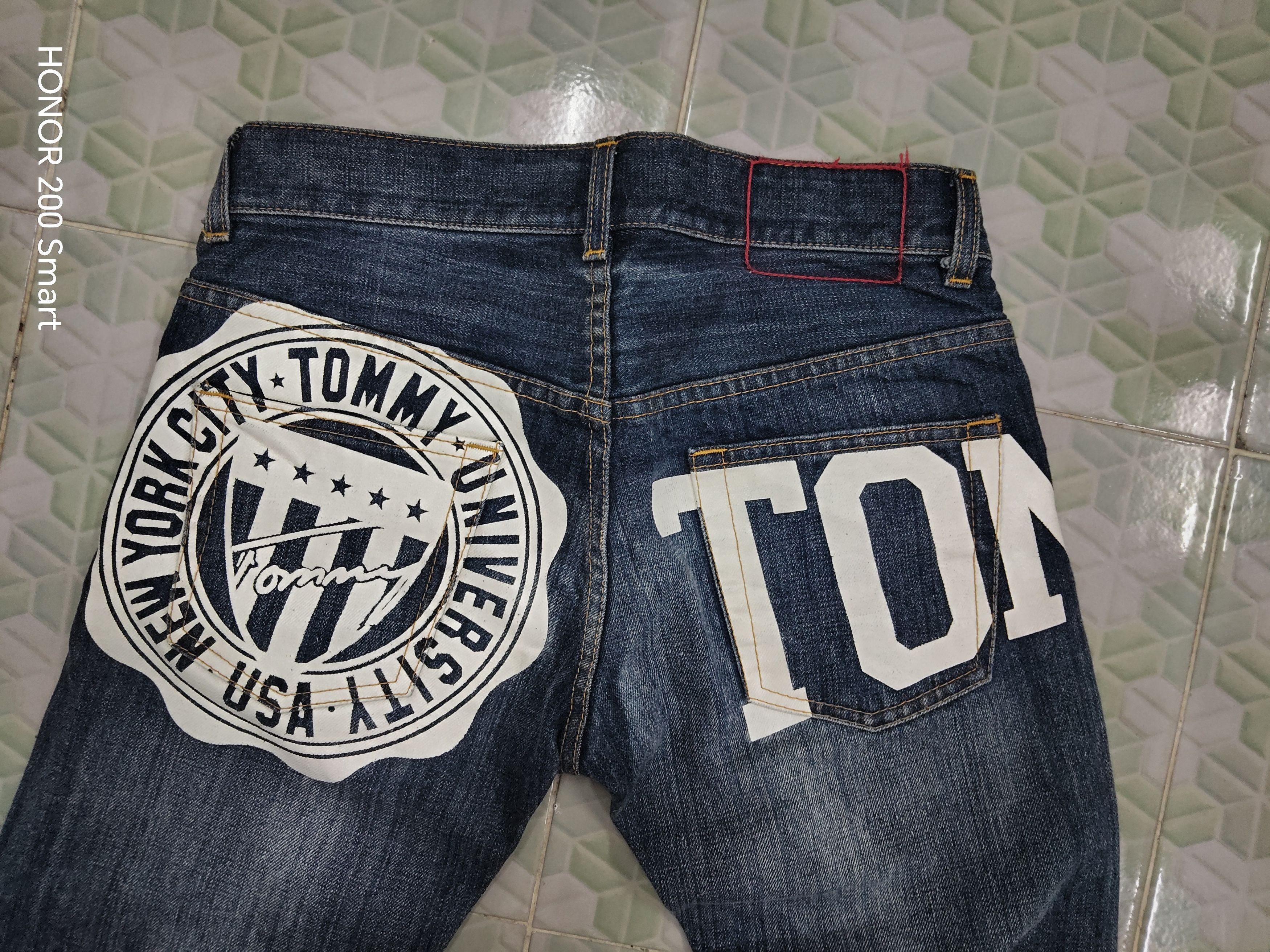 Tommy Jeans Vintage Selvedge Tommy NYC Jeans Size 30" / US 8 / IT 44 - 10 Thumbnail