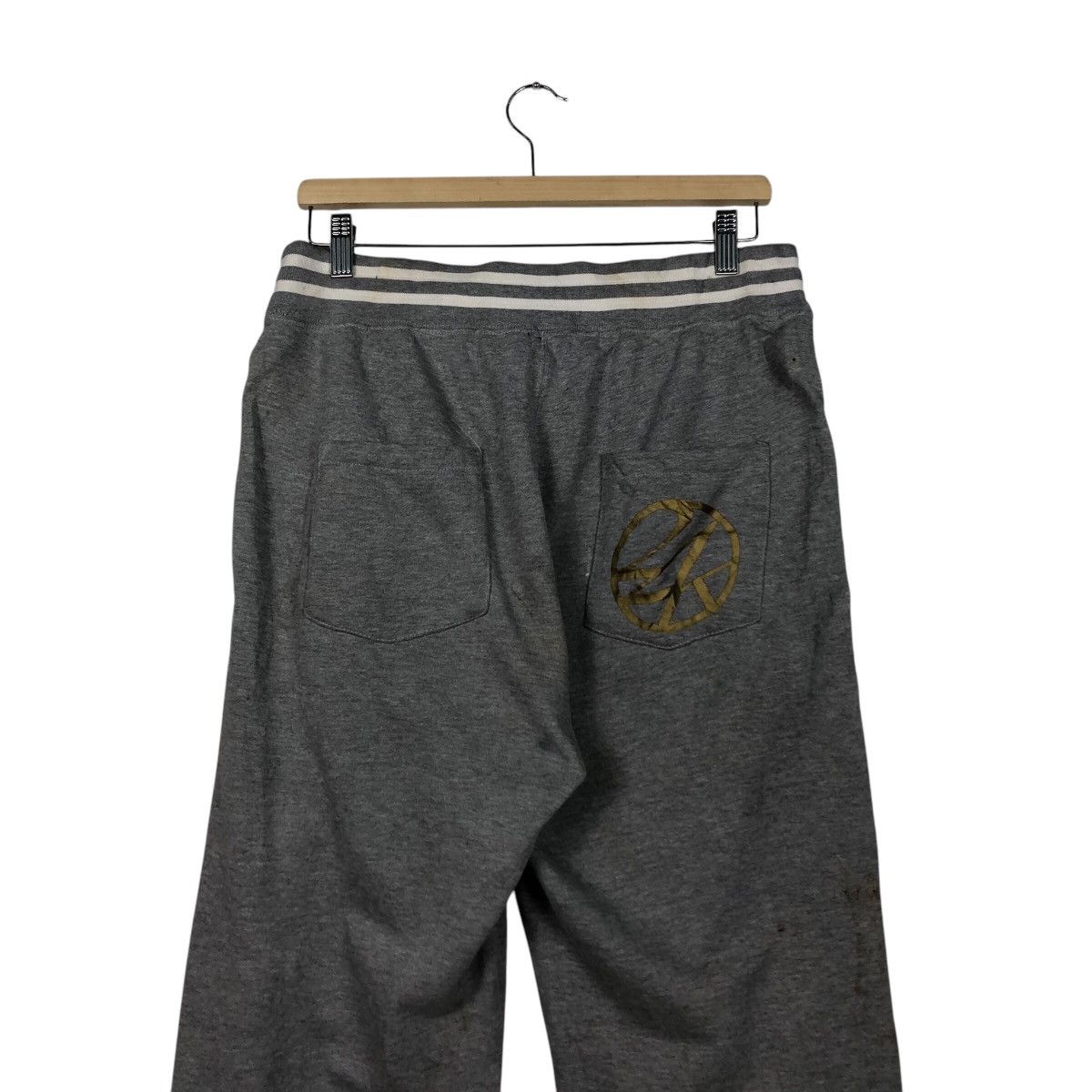 Japanese Brand 📌24 Karats Stay Gold Jogger Pants Punk Design Size US 30 / EU 46 - 10 Thumbnail