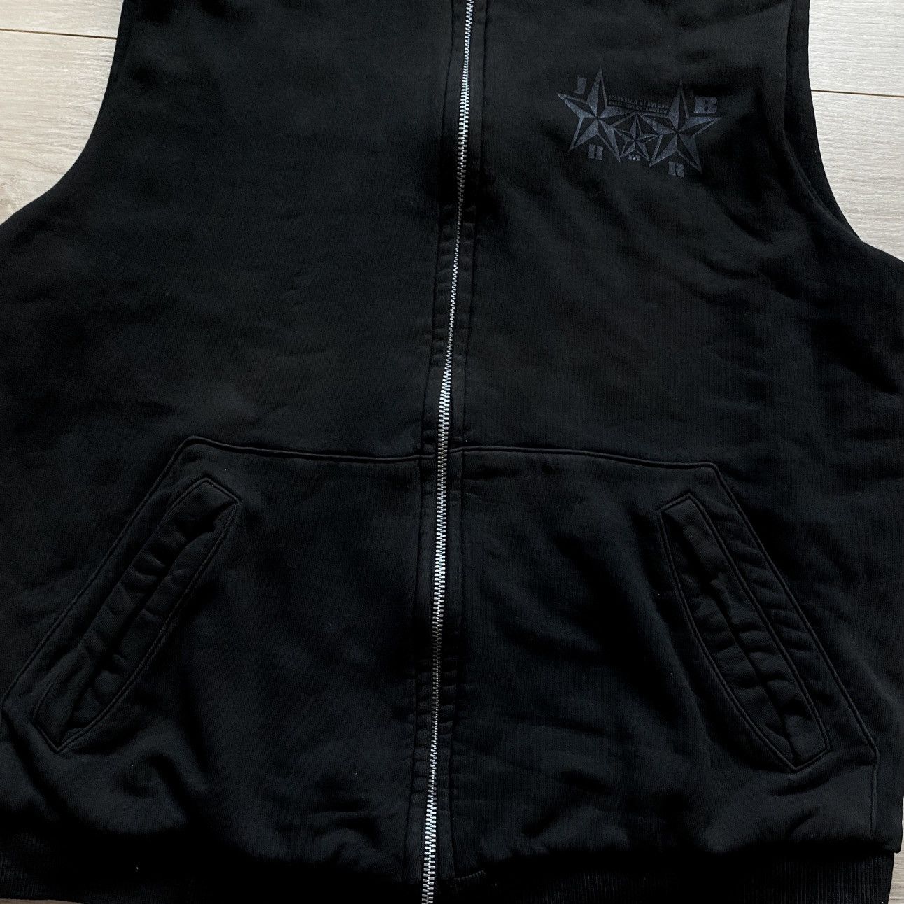 Undercover AW96 Undercover “Jesus Built My Hot Rod” Sleeveless Hoodie Size US L / EU 52-54 / 3 - 7 Thumbnail