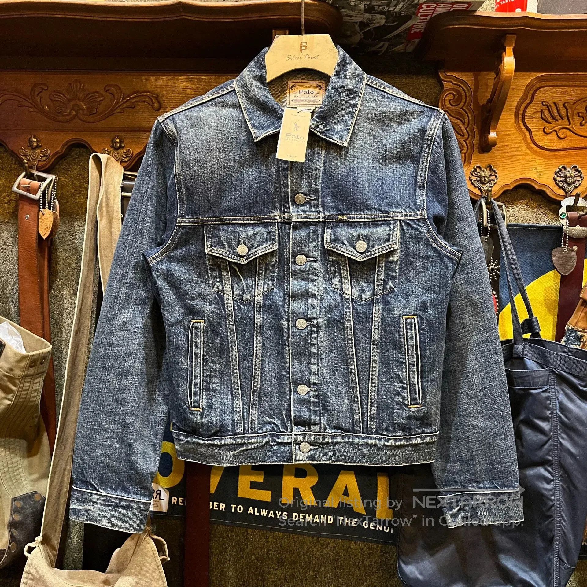 RRL Ralph Lauren RRL Denim Jacket with Tags. Size US S / EU 44-46 / 1 - 1 Thumbnail