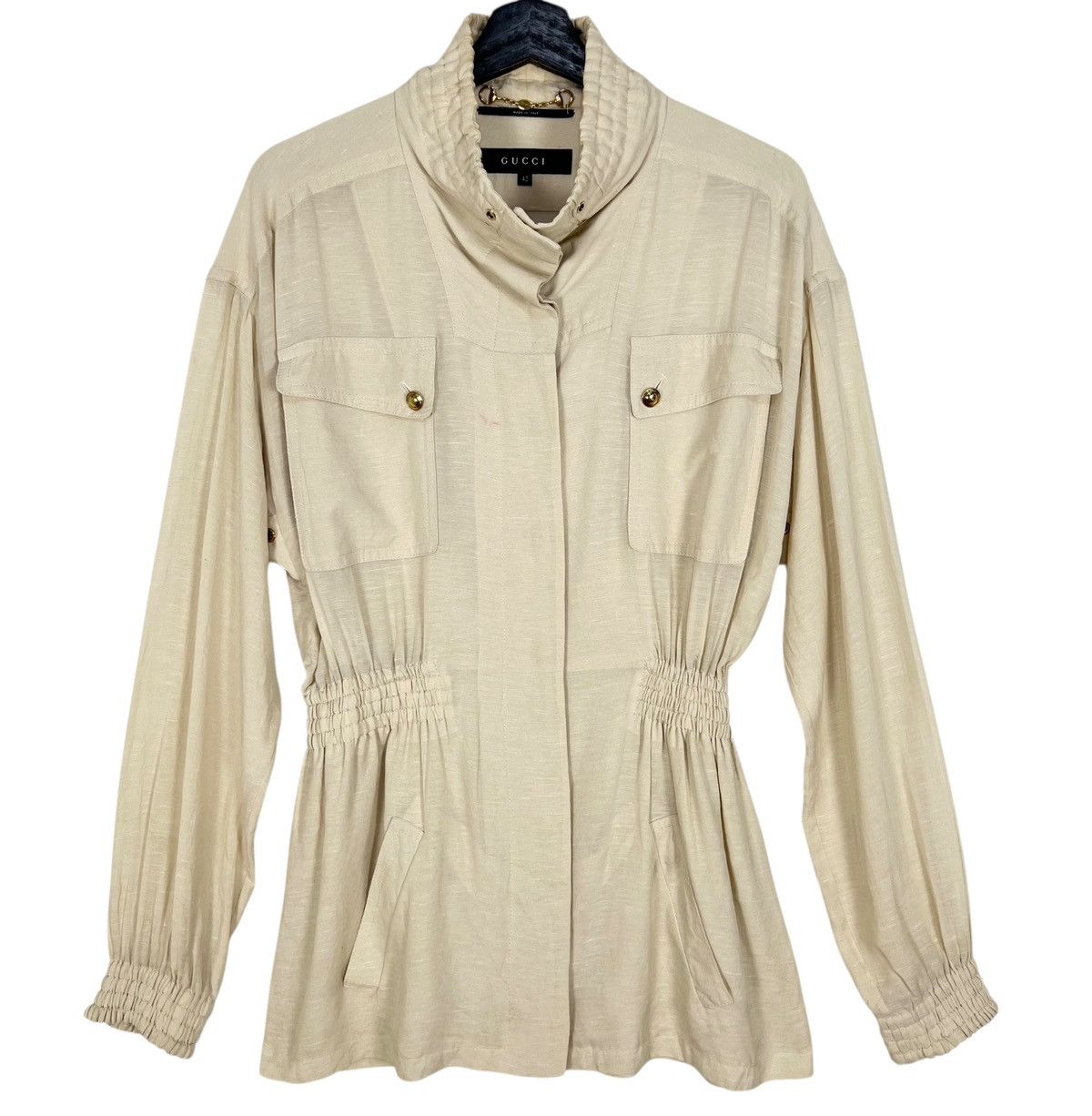 Gucci Gucci Women Rayon Light Jacket Size M / US 6-8 / IT 42-44 - 4 Thumbnail