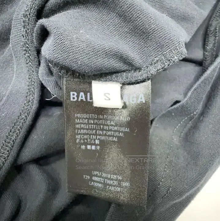 Balenciaga Balenciaga Classic Logo Black T. Size US S / EU 44-46 / 1 - 9 Thumbnail
