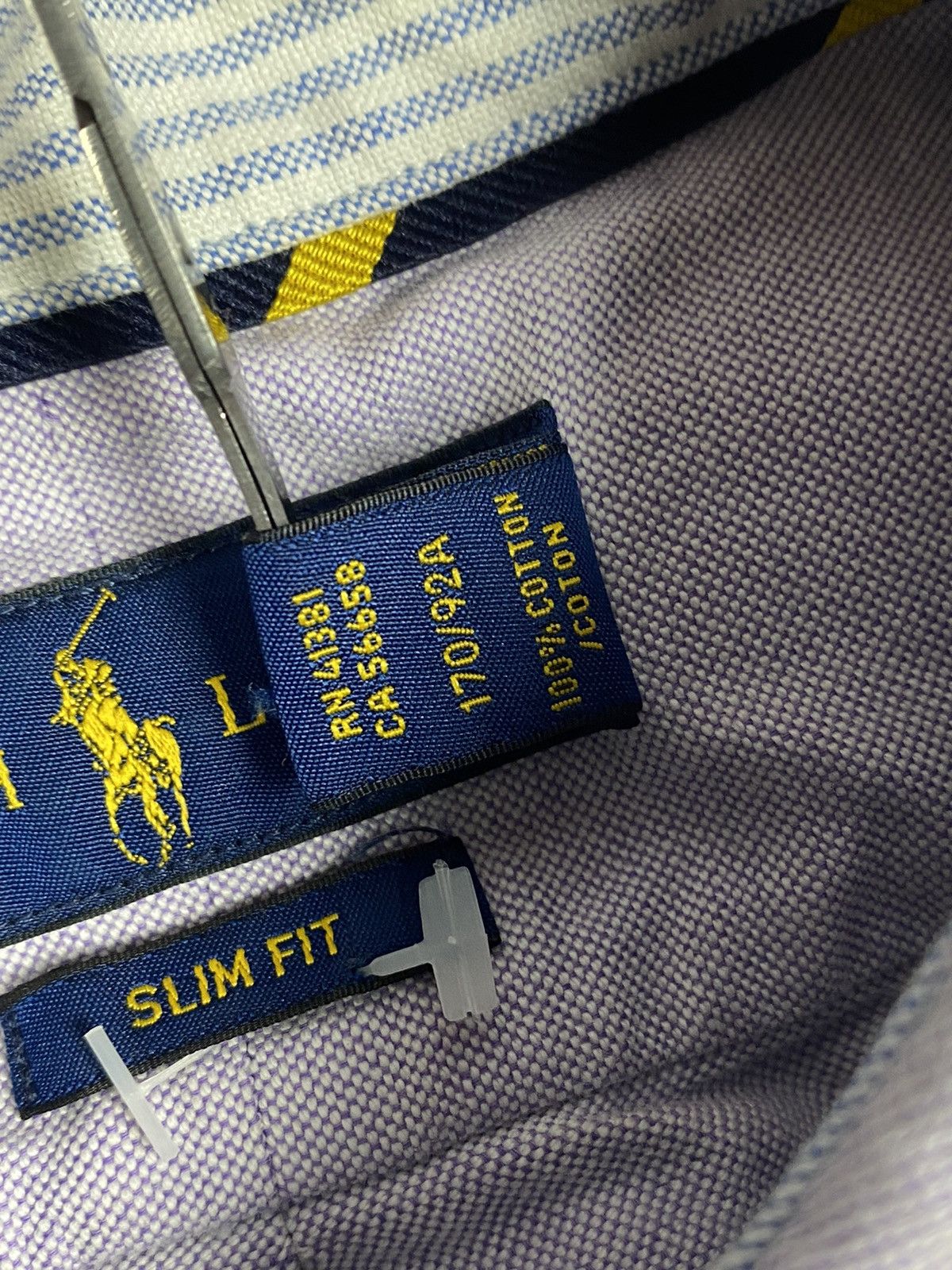 Polo Ralph Lauren × Vintage Polo Ralph Lauren Designer Basic Button Up Shirt Size US S / EU 44-46 / 1 - 10 Thumbnail