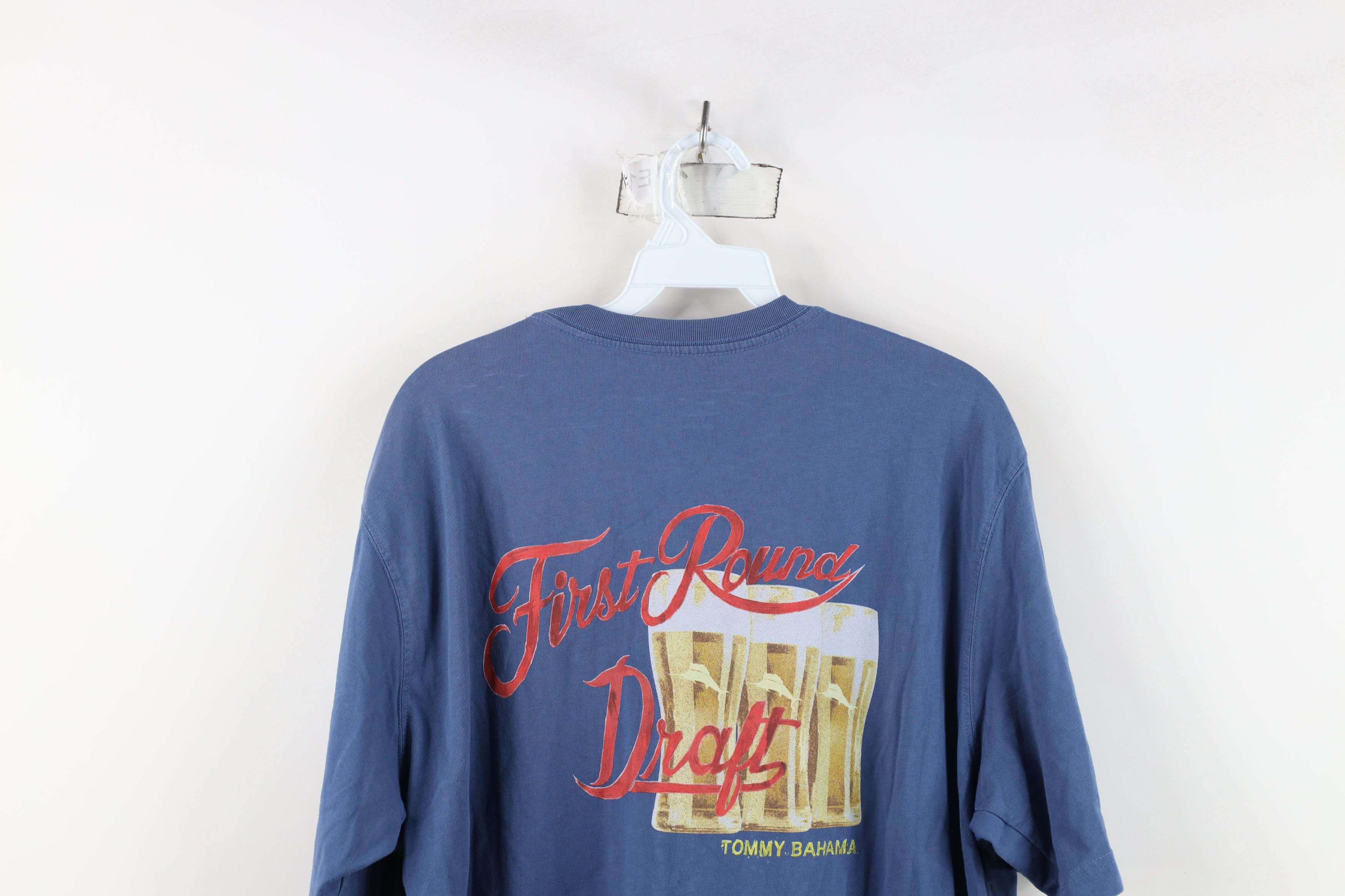 Tommy Bahama Tommy Bahama Relax First Round Draft Beer T-Shirt Blue Size US L / EU 52-54 / 3 - 11 Thumbnail