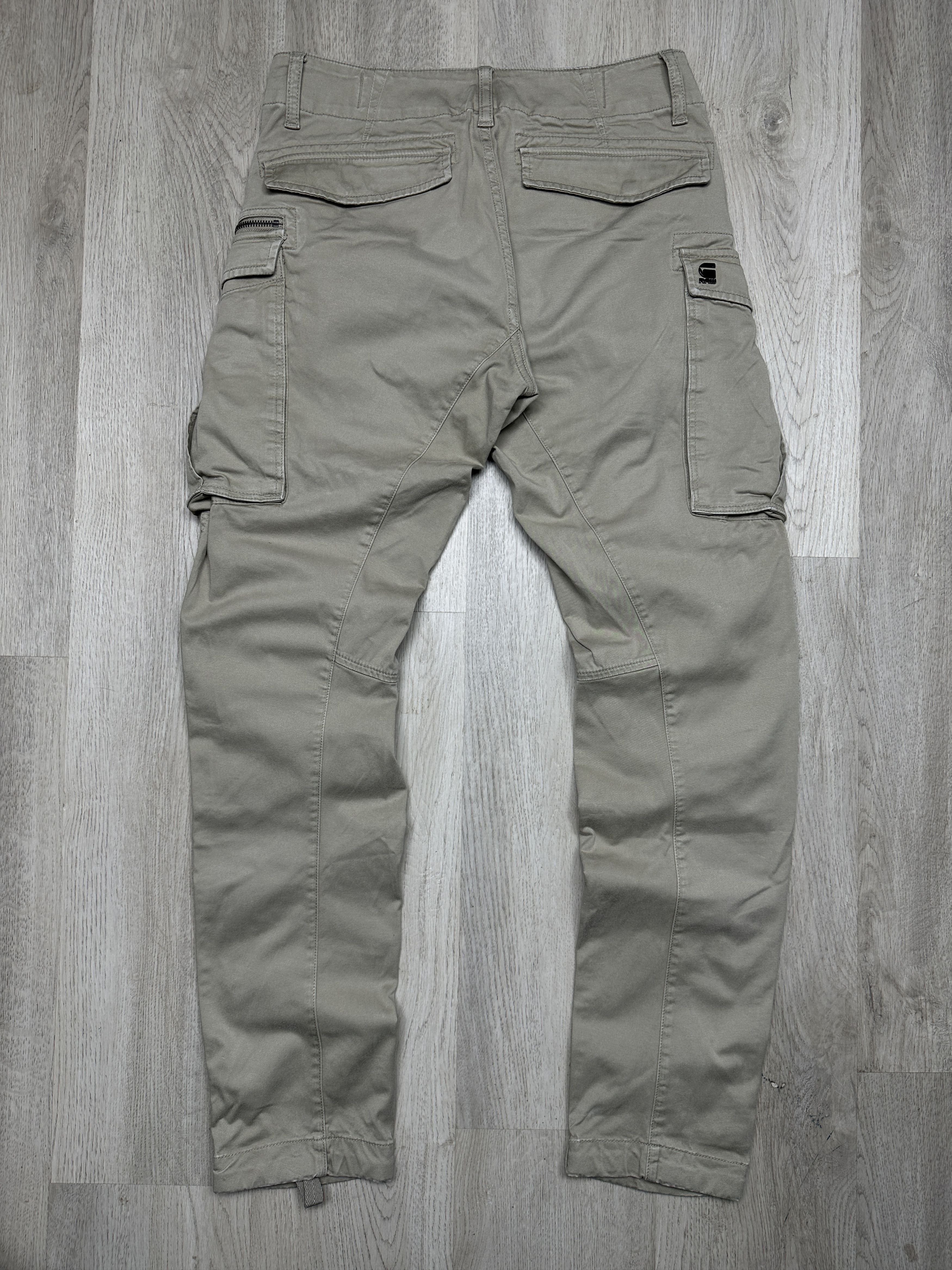 G-Star G Star Raw Mens Rovic Zip 3D Regular Tapered Cargo Pants Size US 28 / EU 44 - 6 Thumbnail