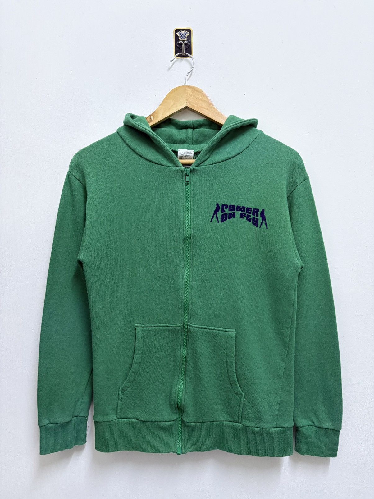 Hysteric Glamour 2000’s Girls Nite Out - Power on Fly / HG Hoodie Zipper Size S / US 4 / IT 40 - 2 Thumbnail