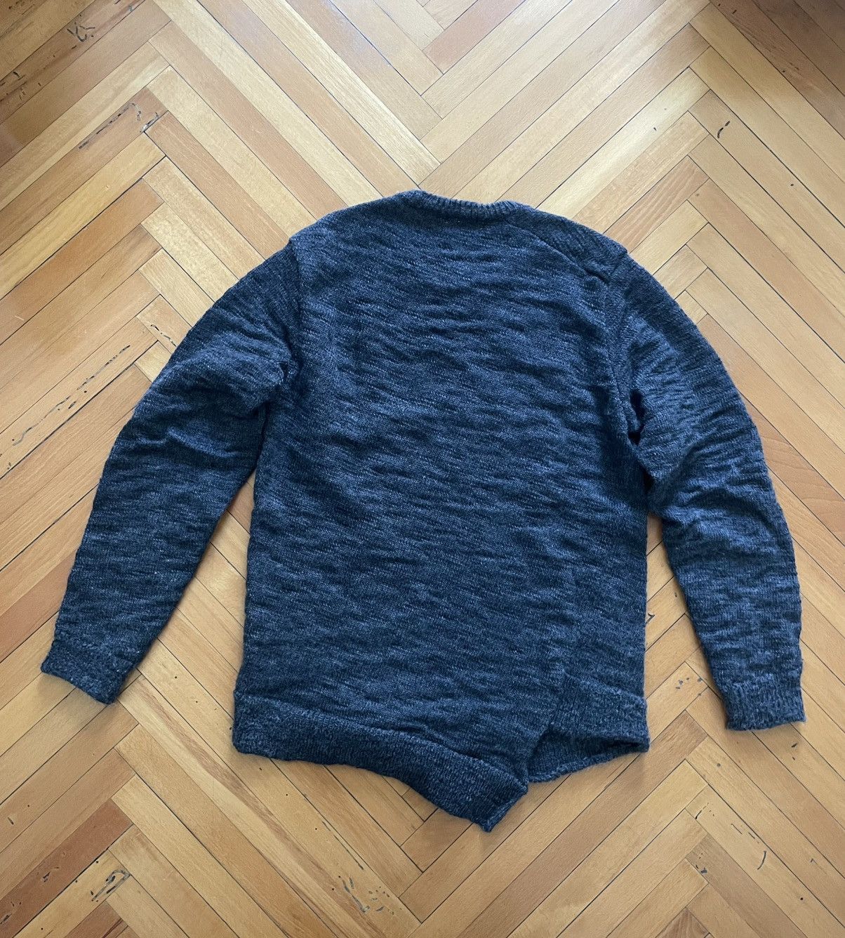 Comme des Garcons × Comme des Garcons Homme Deux × Comme des Garcons Homme Plus Comme des Garcons asymmetric wool knitwear Size US M / EU 48-50 / 2 - 9 Thumbnail