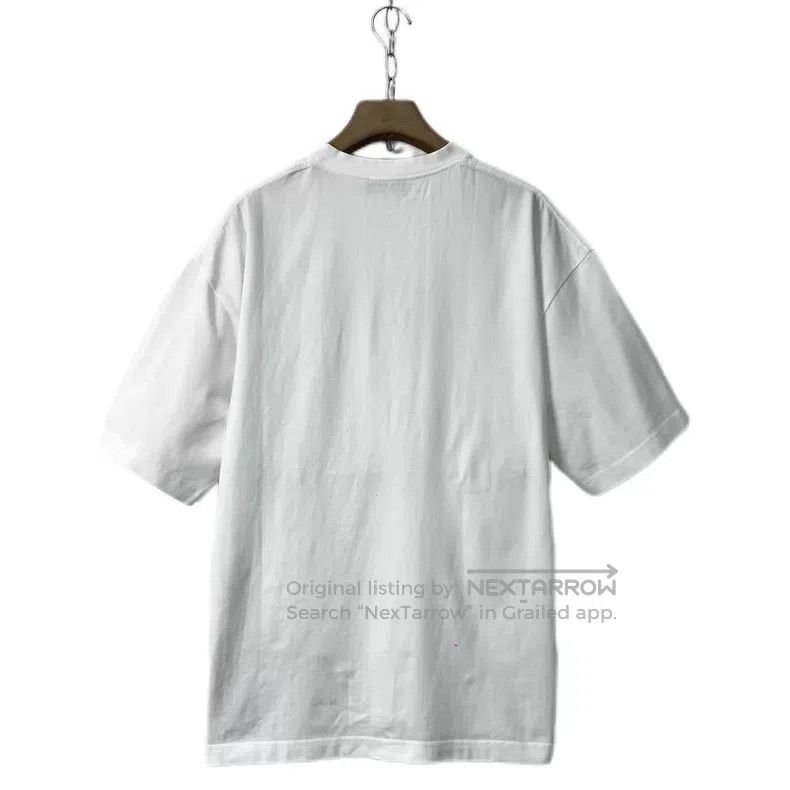 Balenciaga Balenciaga City Limited White Round Neck Letter Print T-Sh Size US M / EU 48-50 / 2 - 2 Thumbnail