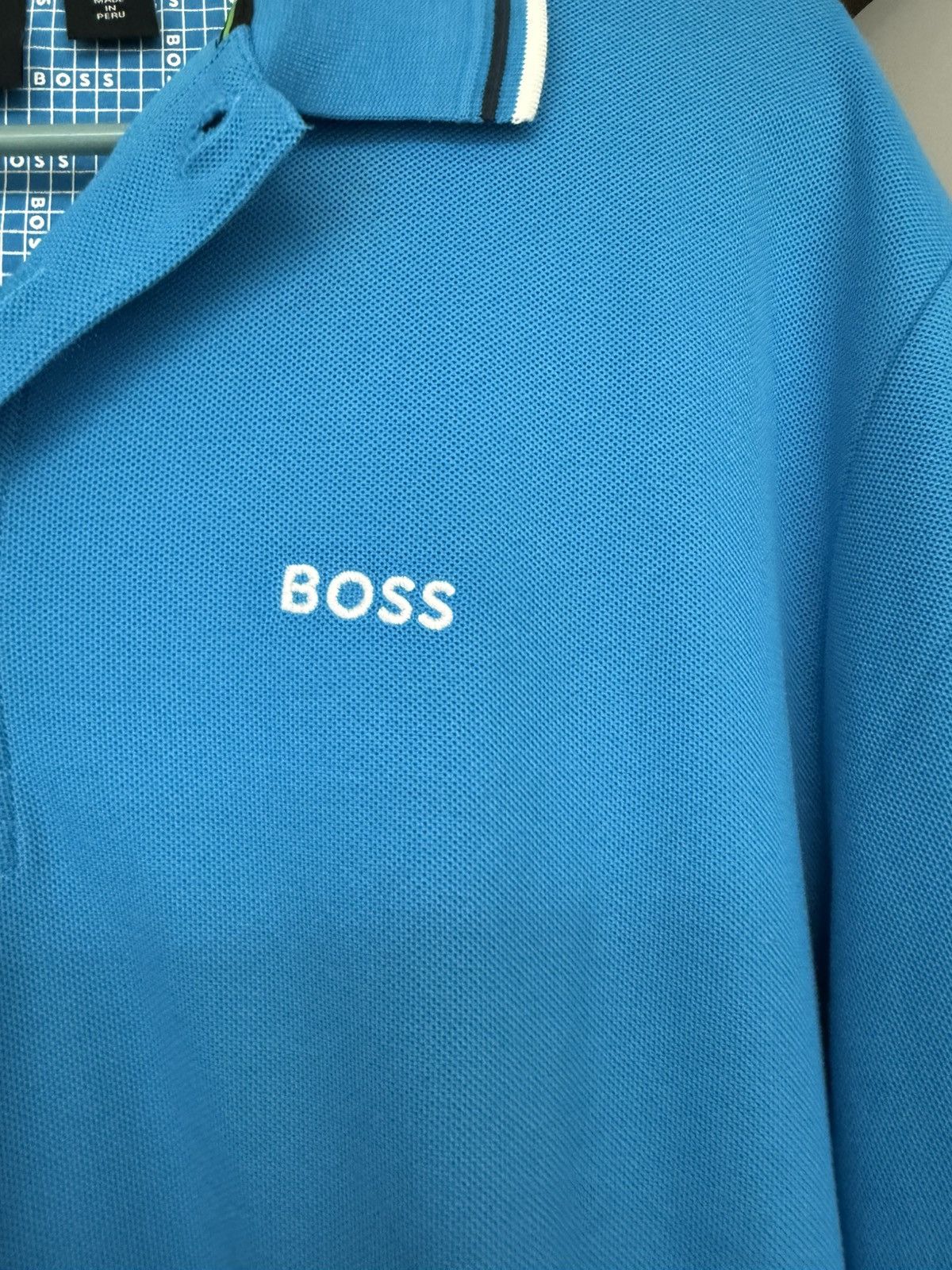 Hugo Boss Hugo Boss Polo Luxury Shirt Size US L / EU 52-54 / 3 - 2 Thumbnail