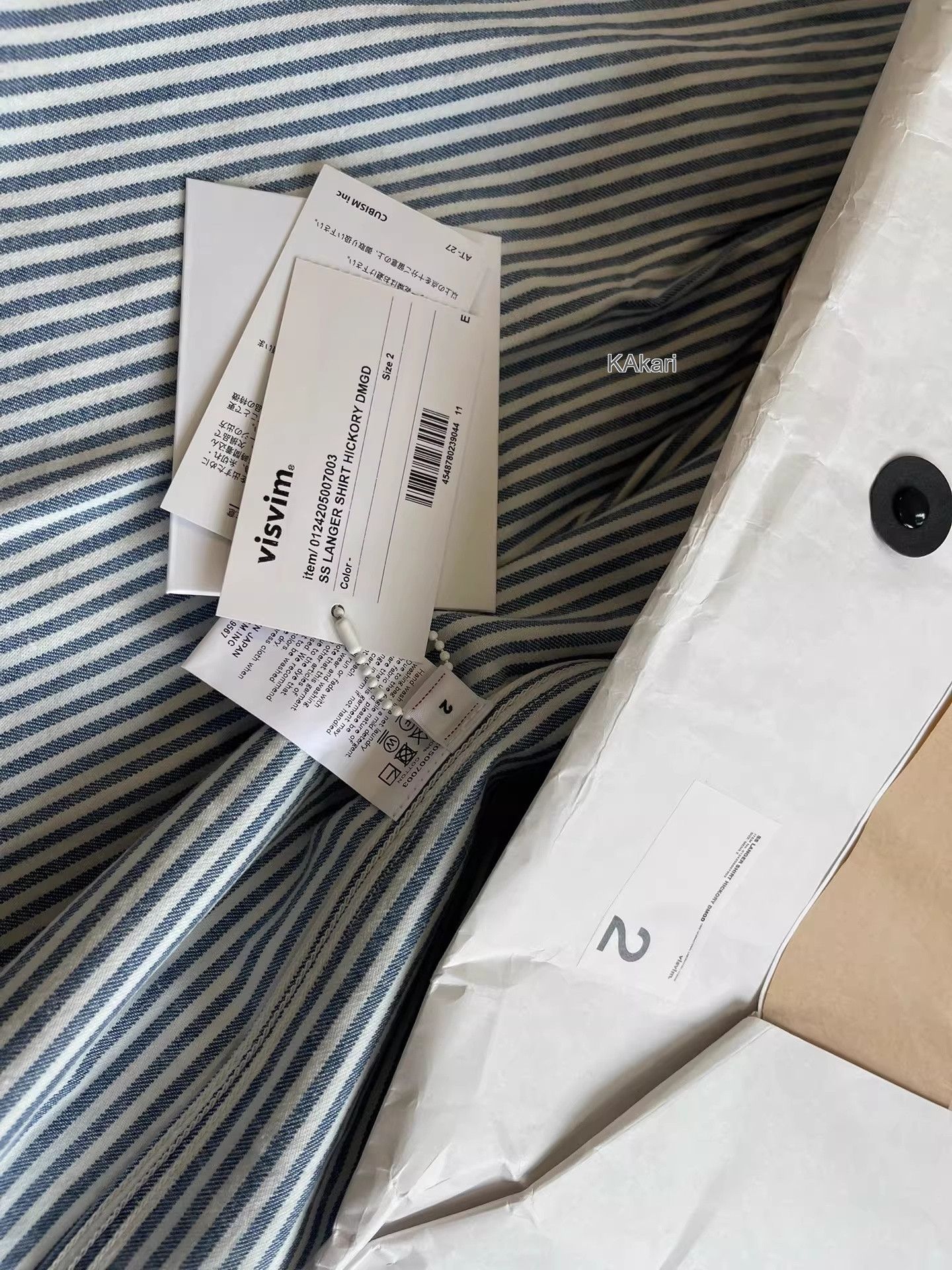 Visvim visvim 24AW Langer Shirt Hickory Size US M / EU 48-50 / 2 - 9 Thumbnail