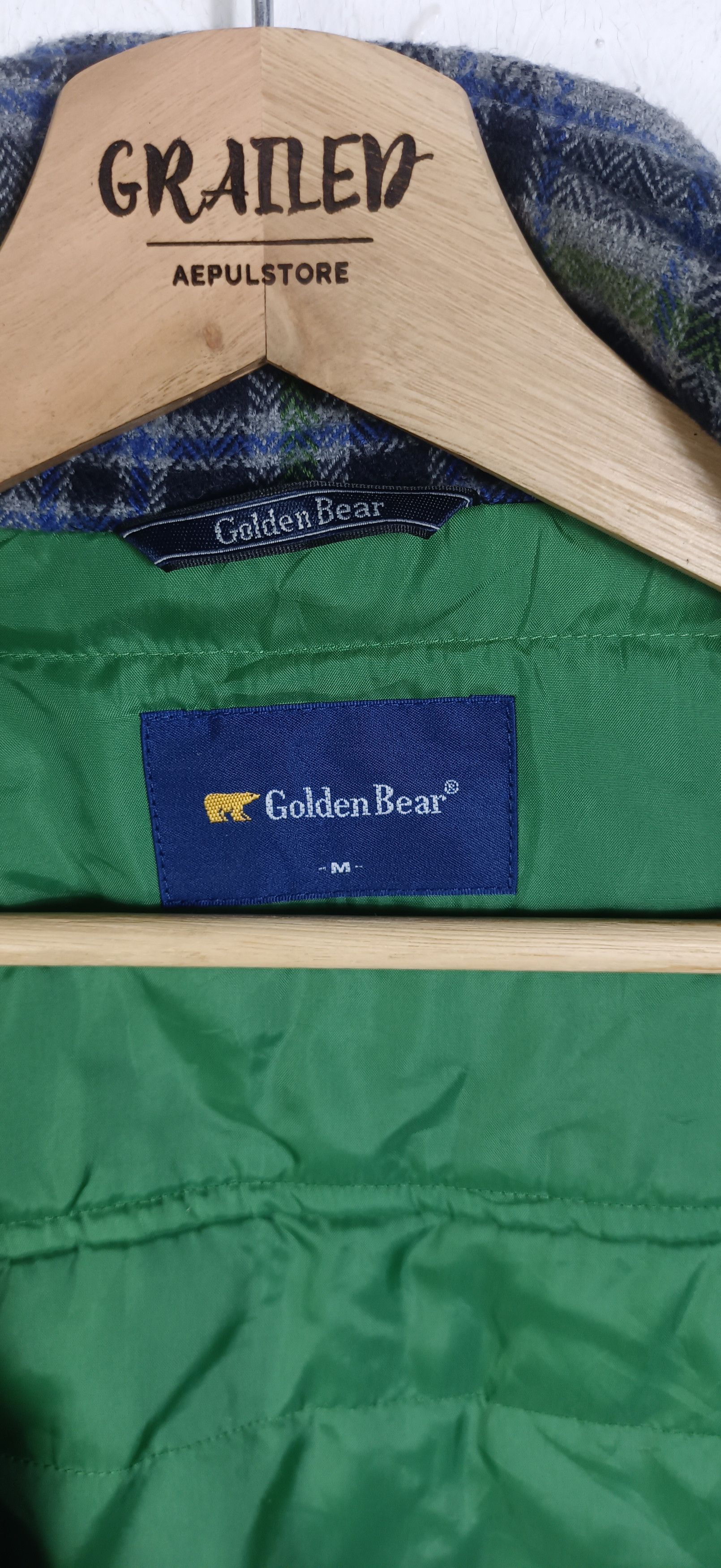 Golden Bear Vintage 90s🔥 Golden Bear Flannel Shirt Jacket Size US M / EU 48-50 / 2 - 15 Thumbnail
